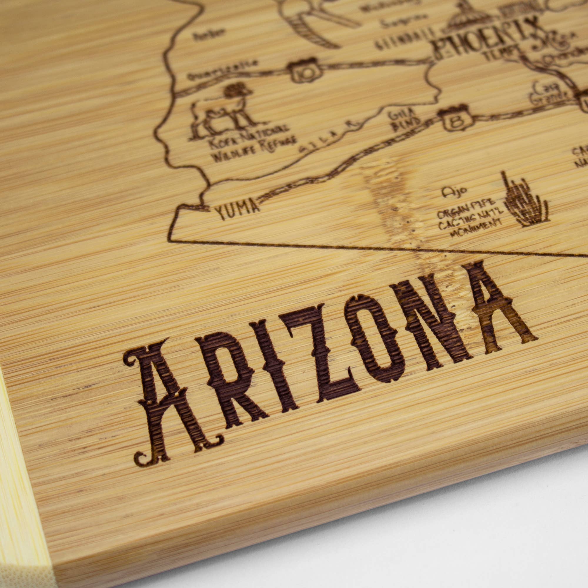 A Slice of Life Arizona Cutting & Charcuterie Board - Image 5