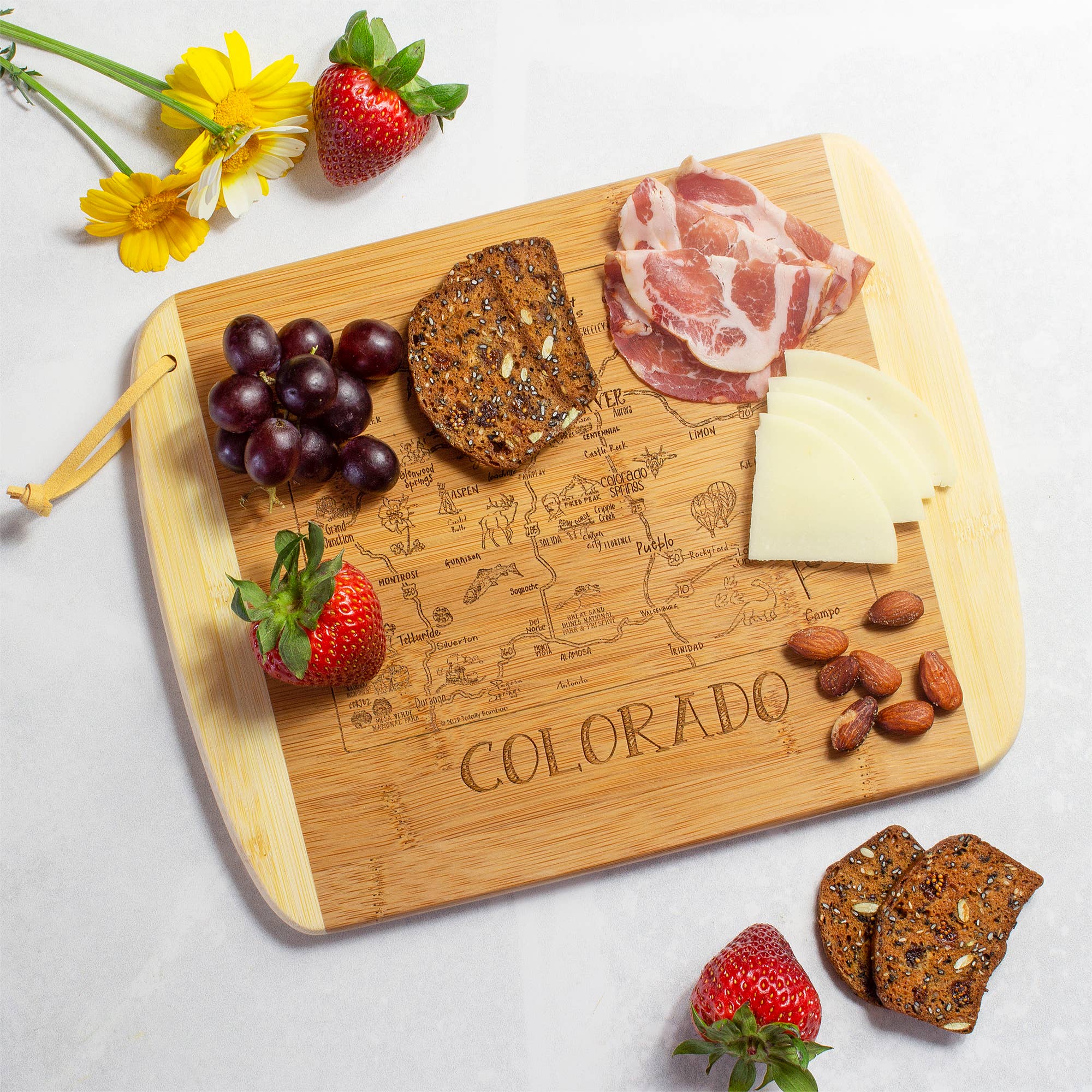 A Slice of Life Colorado Cutting & Charcuterie Board - Image 4
