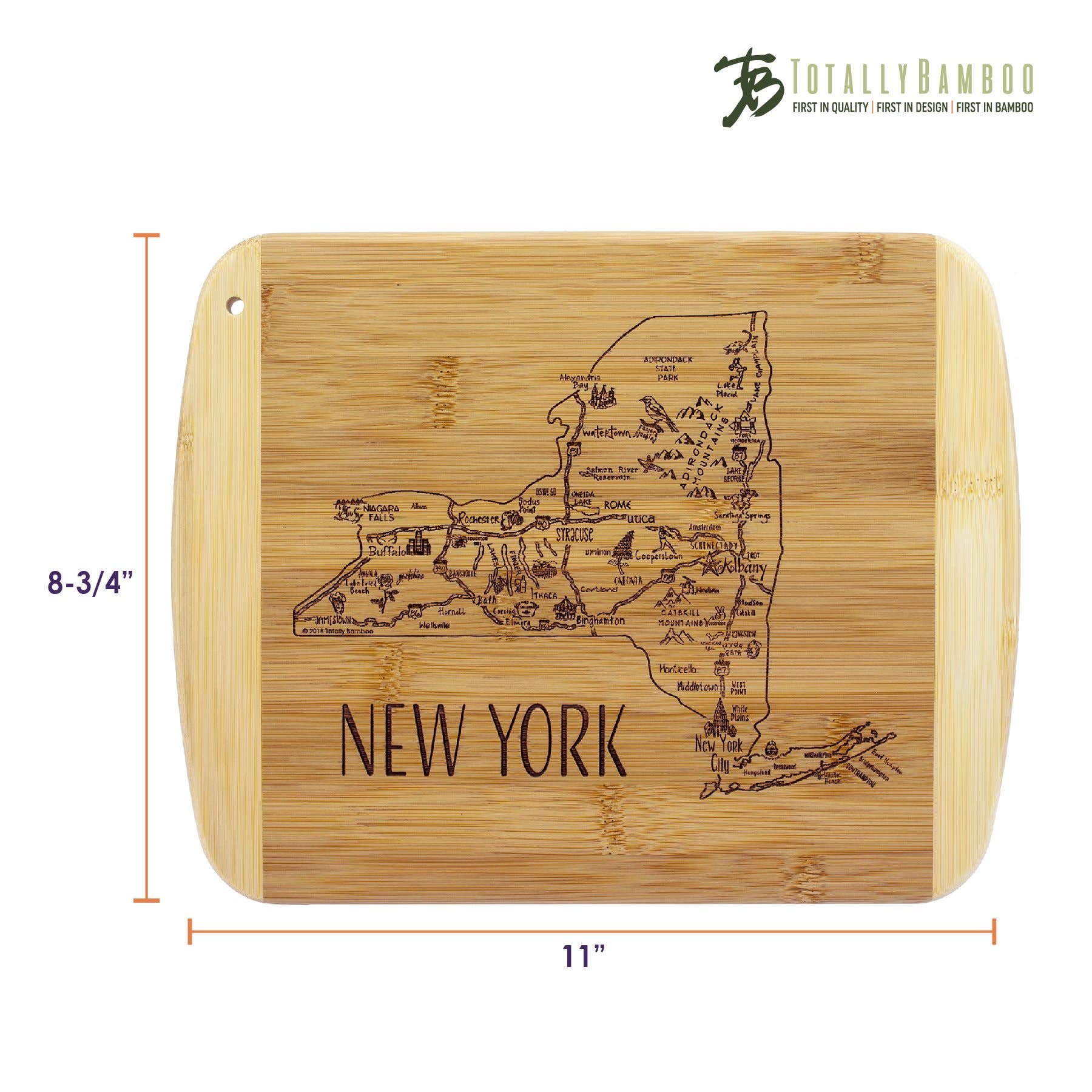 A Slice of Life New York Cutting & Charcuterie Board - Image 6