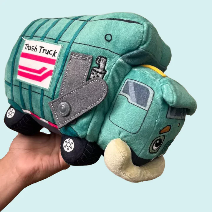 Trash Truck Plush (Board book sold Separately) - Image 2