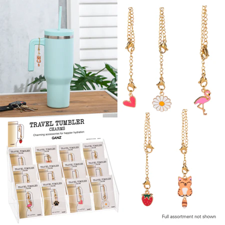 Travel Tumbler Charms Assortment Sold Separately