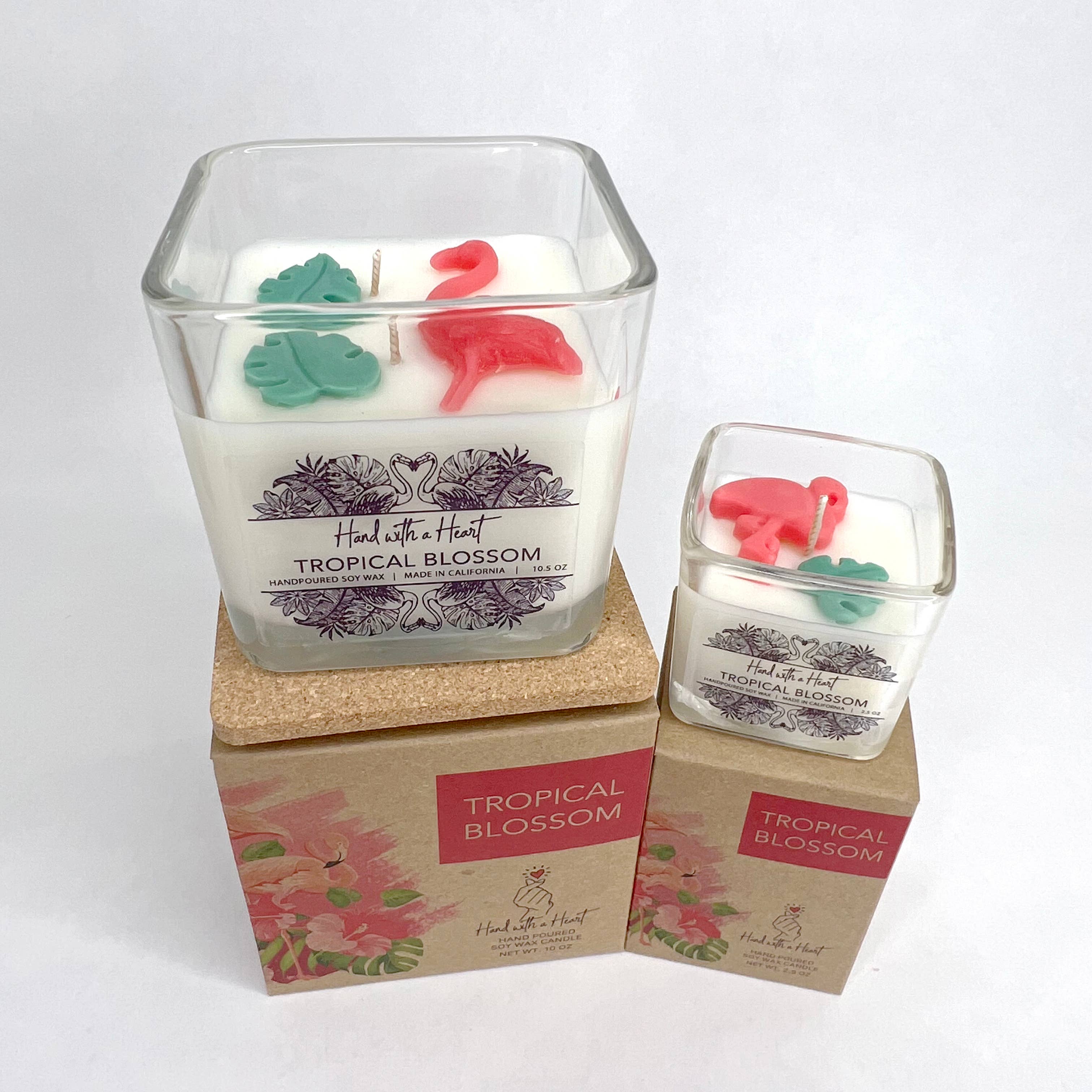 Tropical Blossom Soy Wax Candle