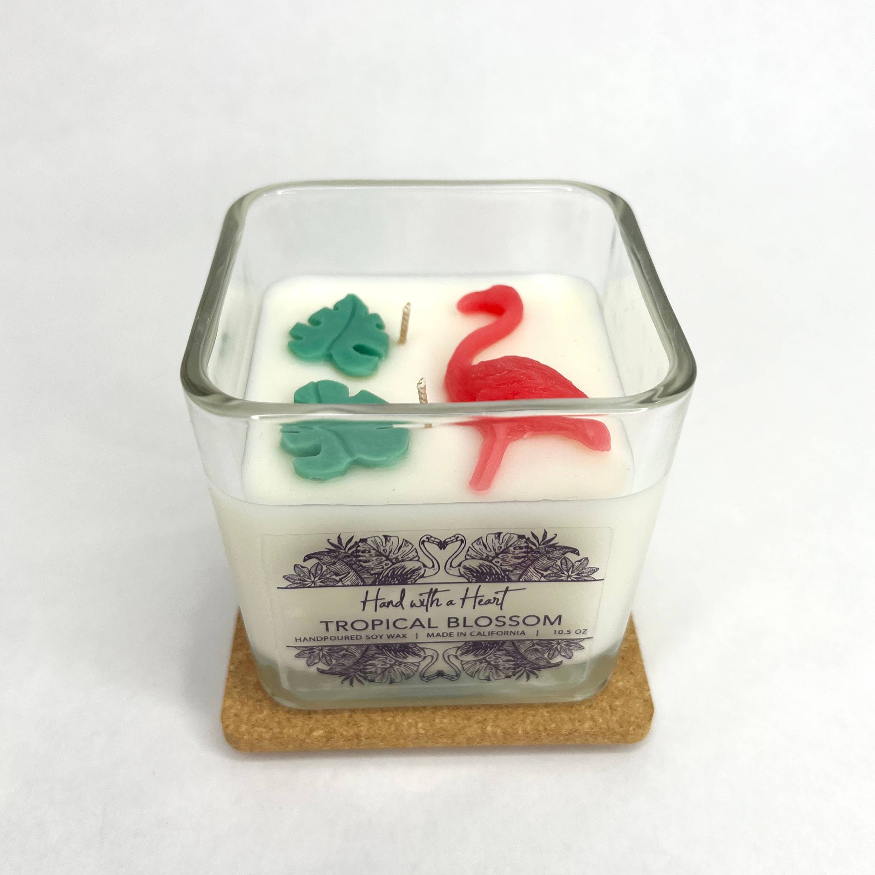 Tropical Blossom Soy Wax Candle - Image 5