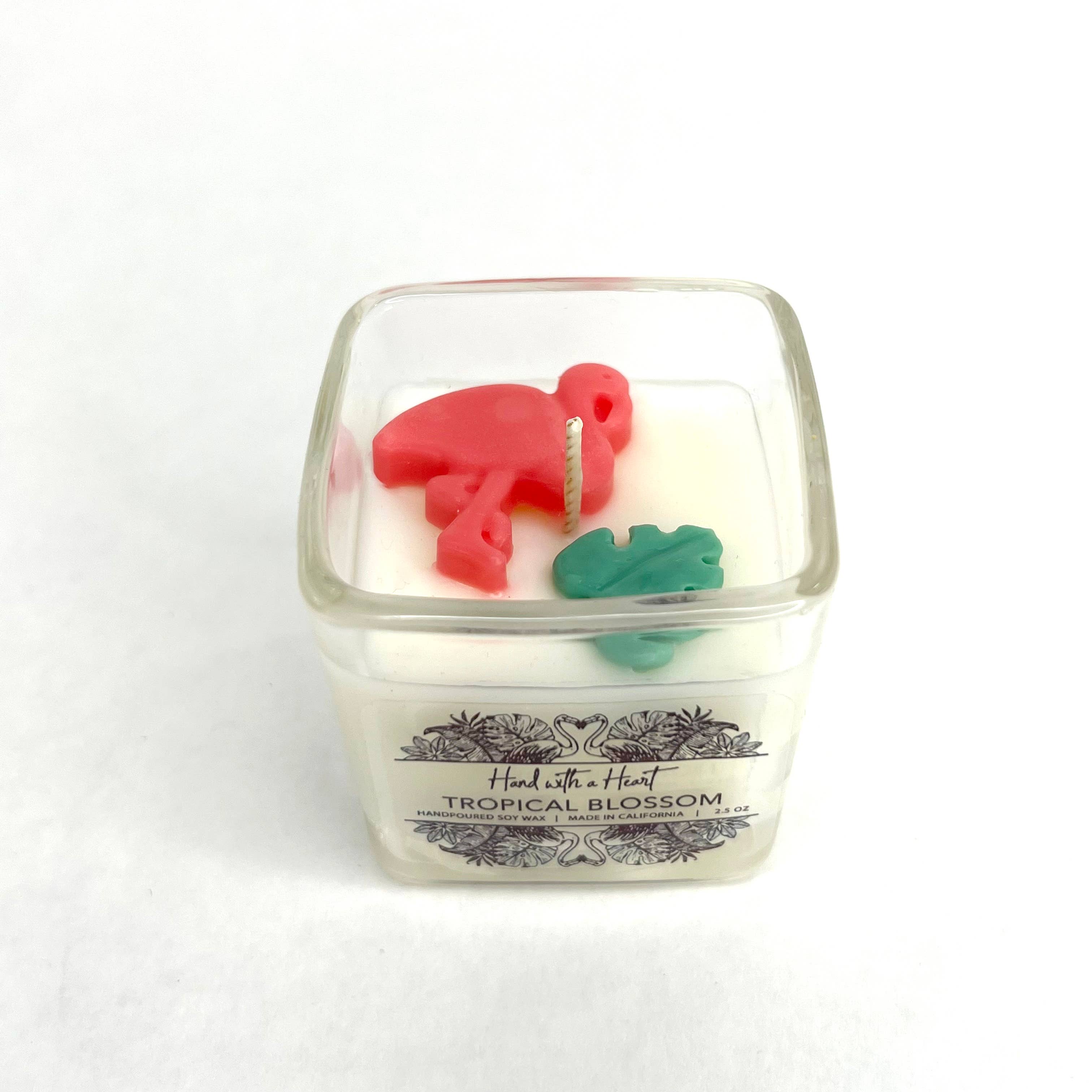 Tropical Blossom Soy Wax Candle - Image 7