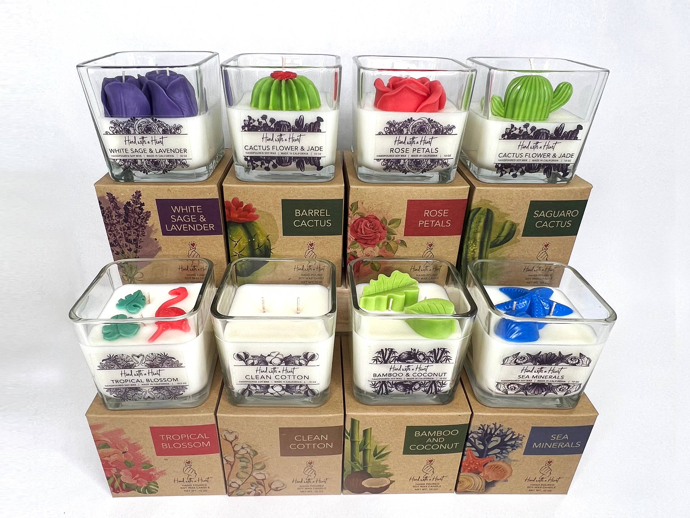 Tropical Blossom Soy Wax Candle - Image 9