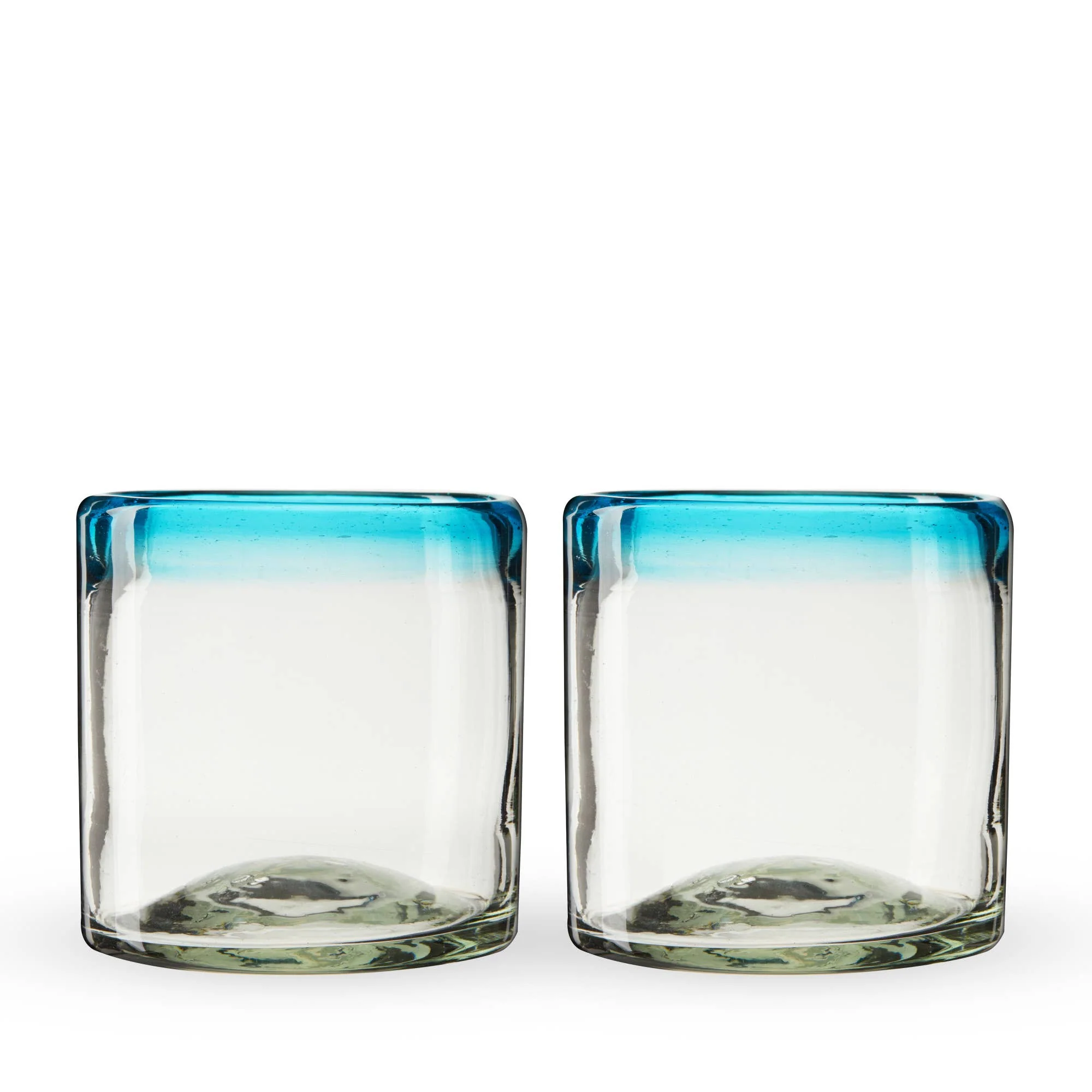 Segunda Vida Primavera Recycled Glass Tumblers Set of 2