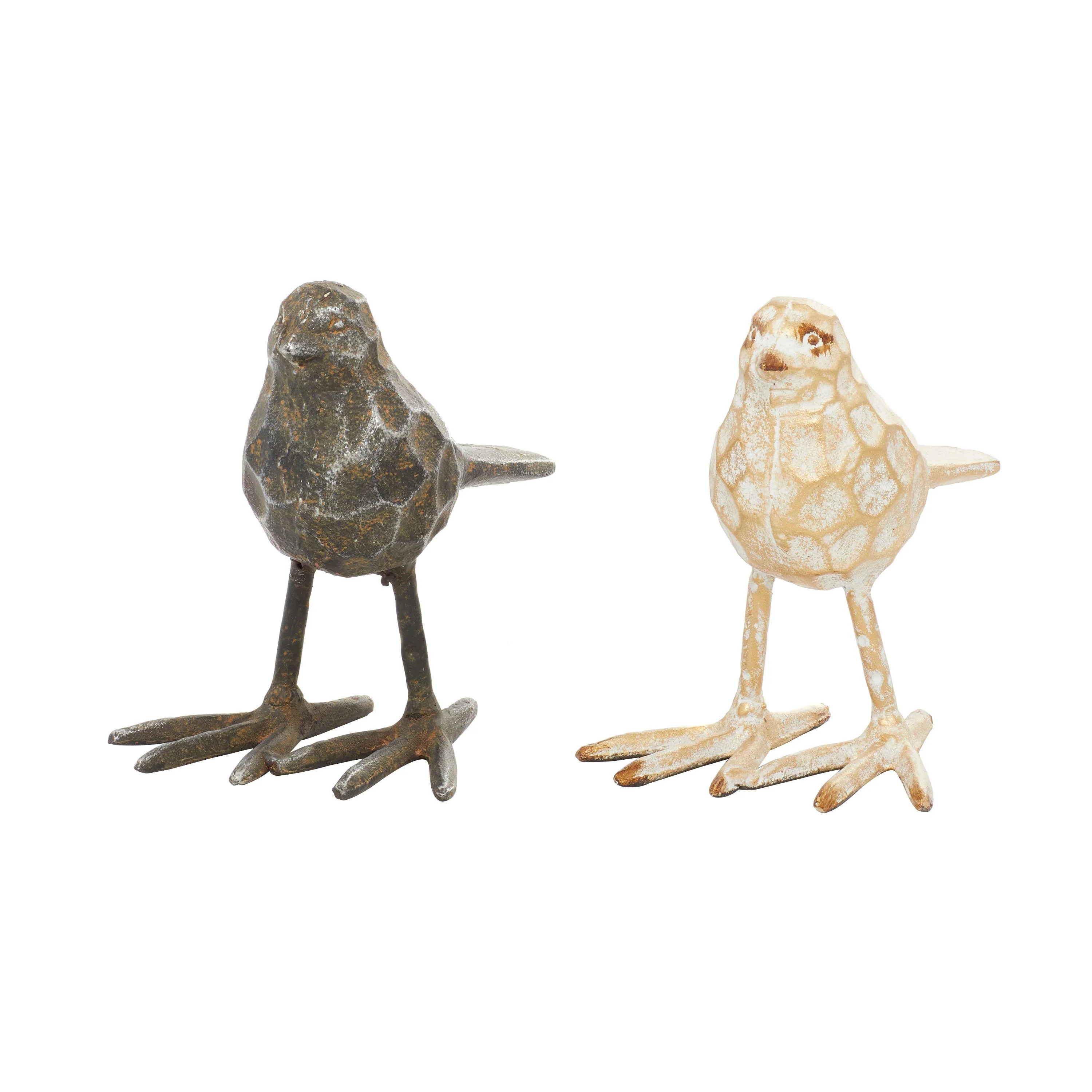 Farmhouse Gold Metal Sculpture - Image 3