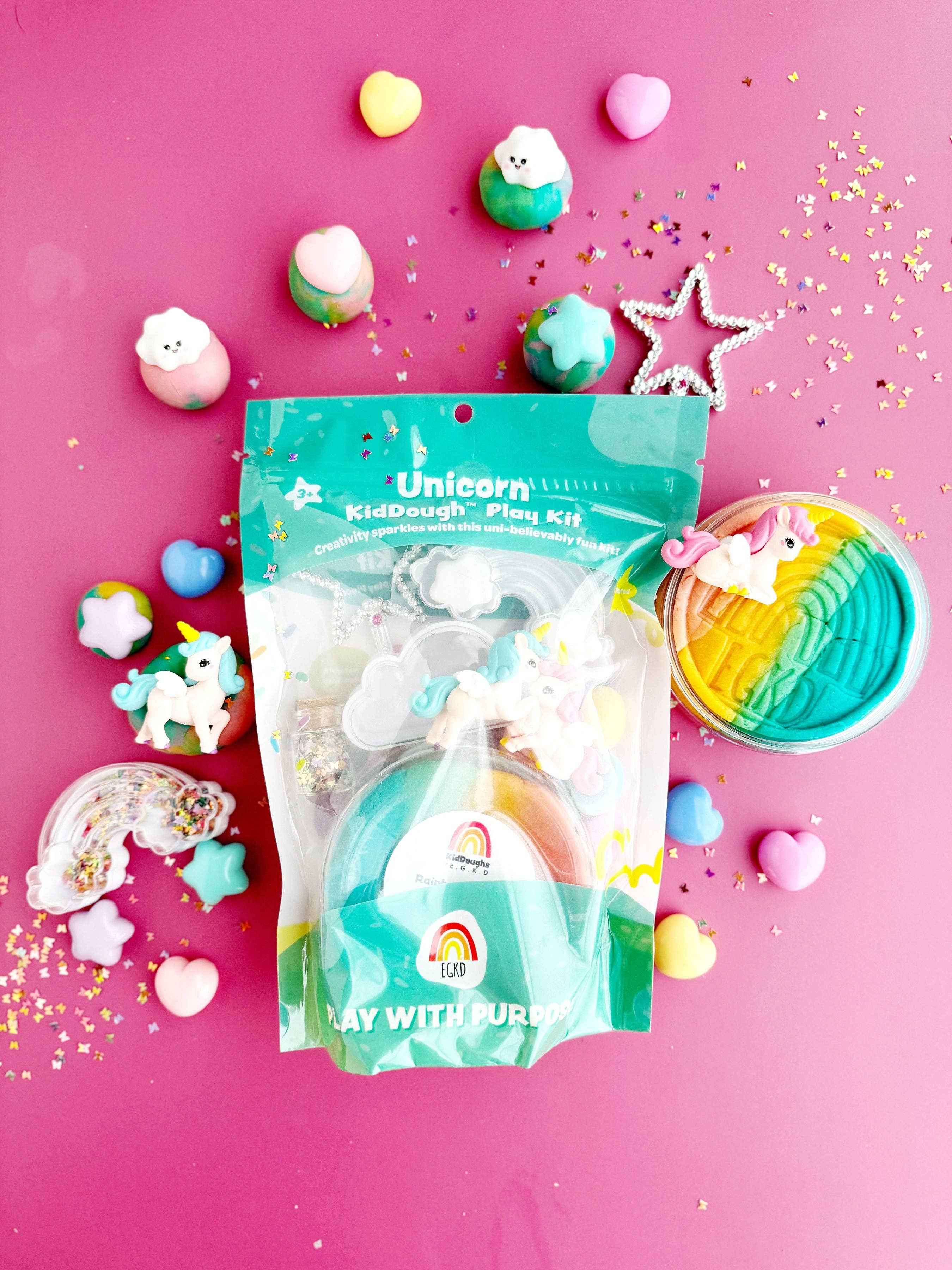 Unicorn KidDough Play Kit - Image 4