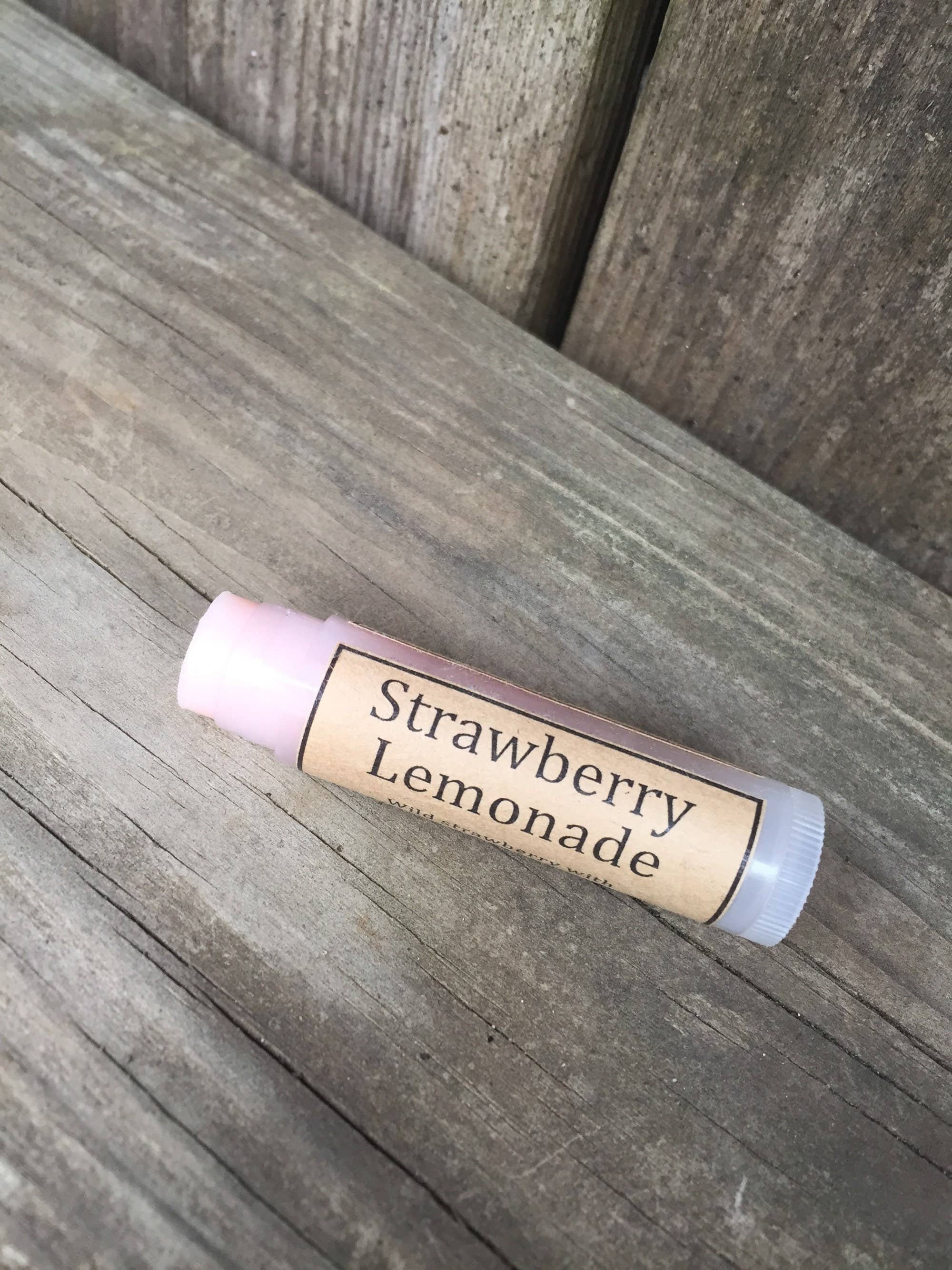 Strawberry Lemonade Natural Lip Balm - Image 9