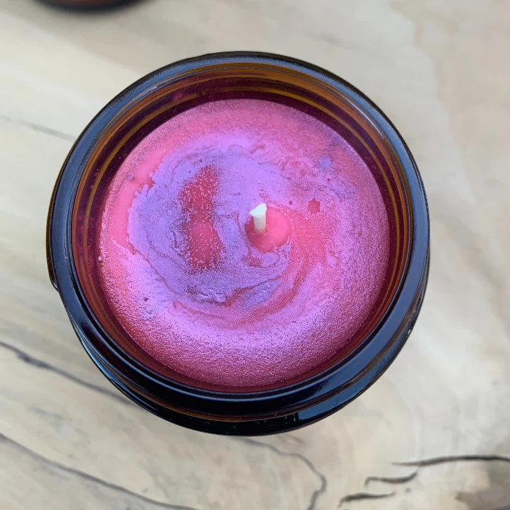 Wine and True Crime 4 oz Soy Candle - Image 3