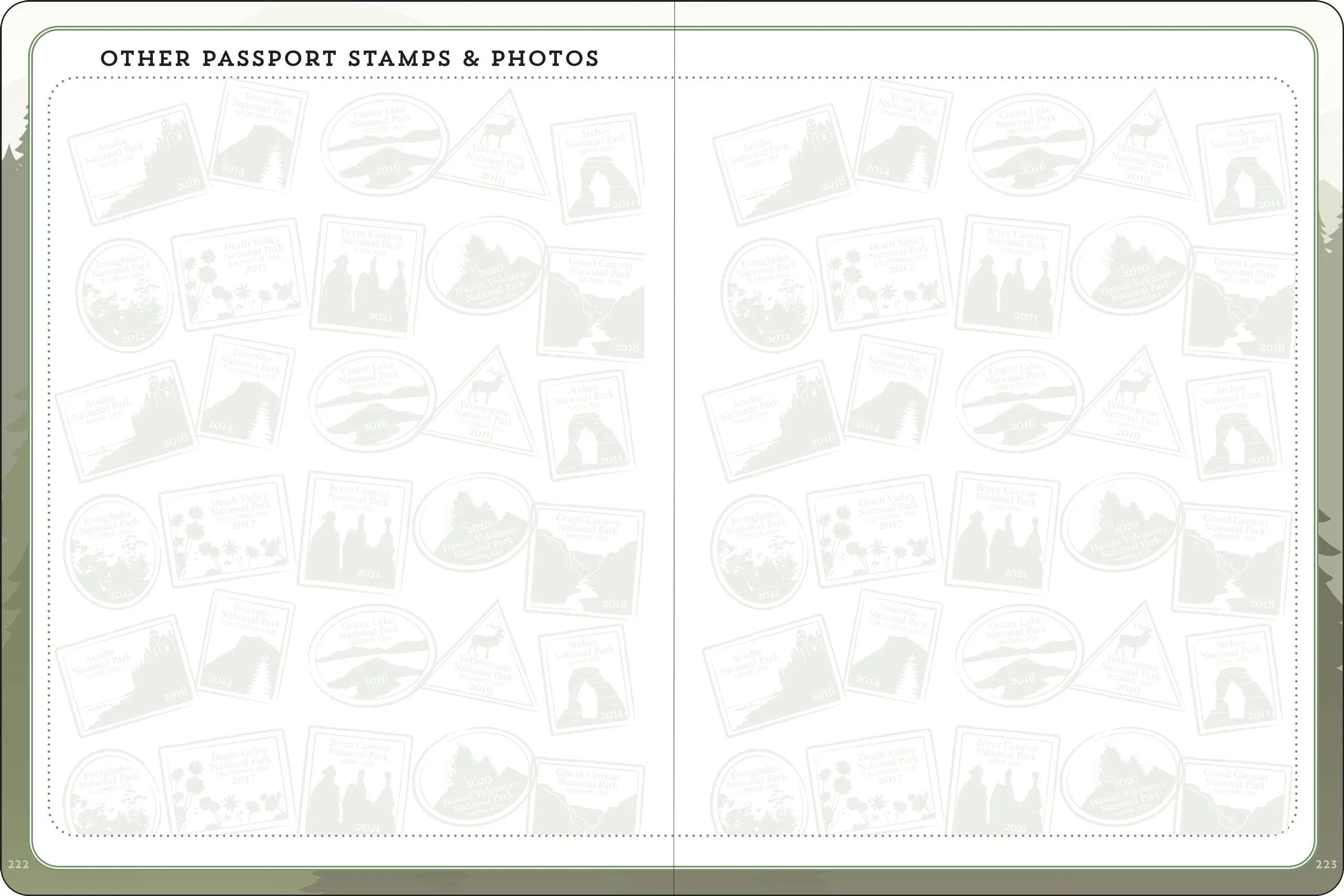 USA National Parks Journal & Passport Stamp Book - Image 6