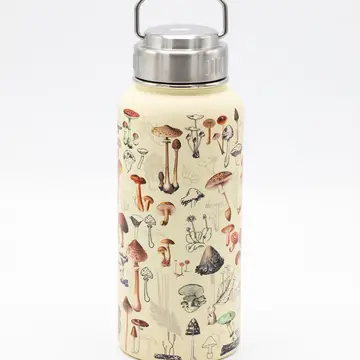 Vacuum Insulated Thermo Flask 32oz-Mushrooms