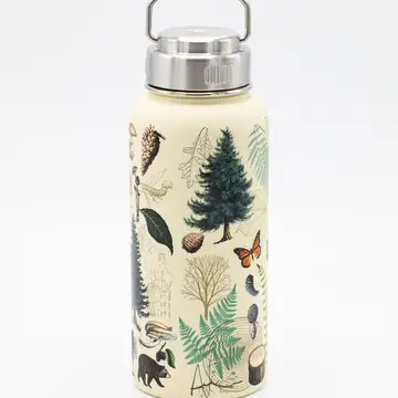 Vacuum Insulated Thermo Flask 32oz-Woodland Forest