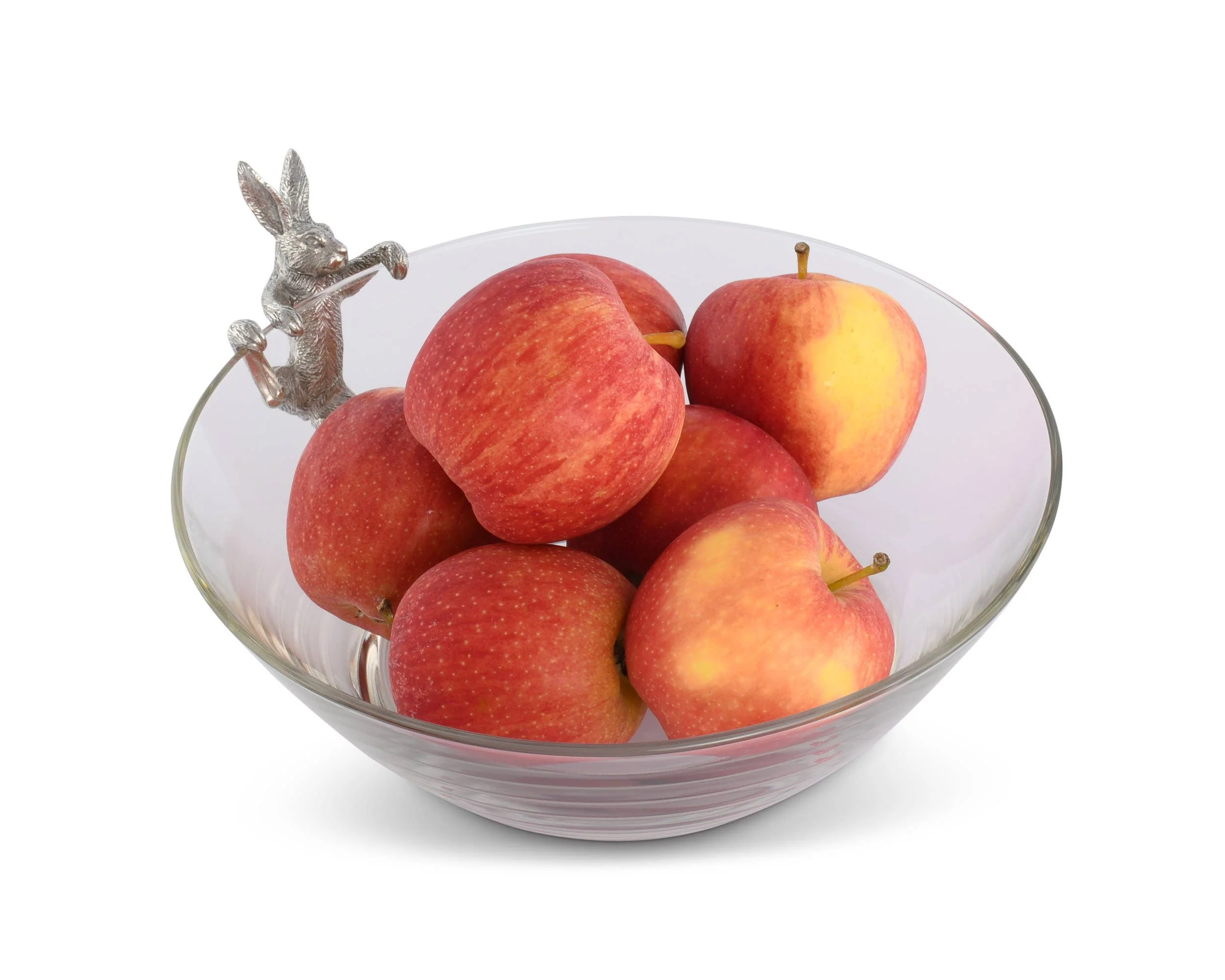 Climbing Bunny Glass Serving / Salad Bowl - Image 5
