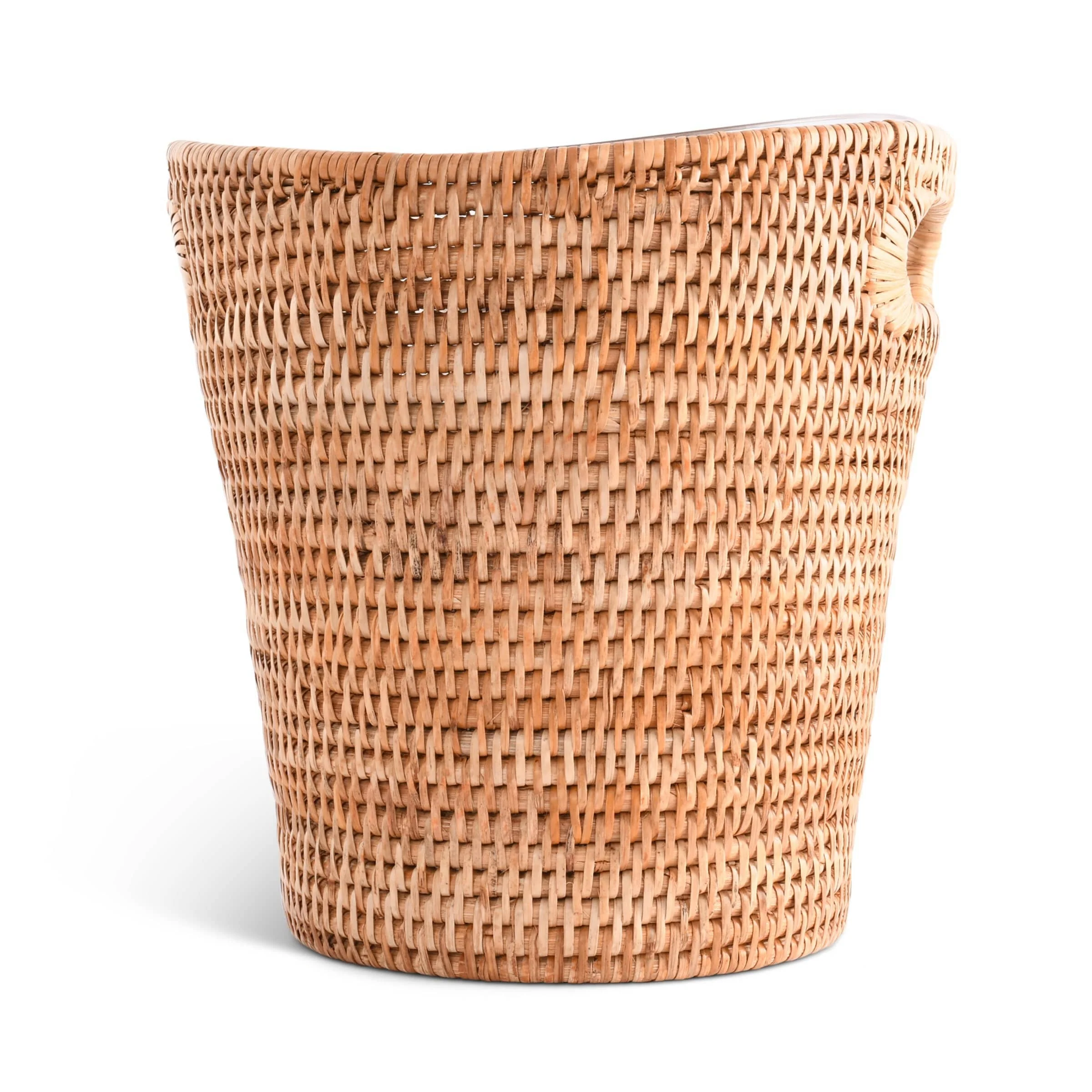 Hand Woven Rattan Wicker Champagne Bucket / Ice Bucket - Image 2
