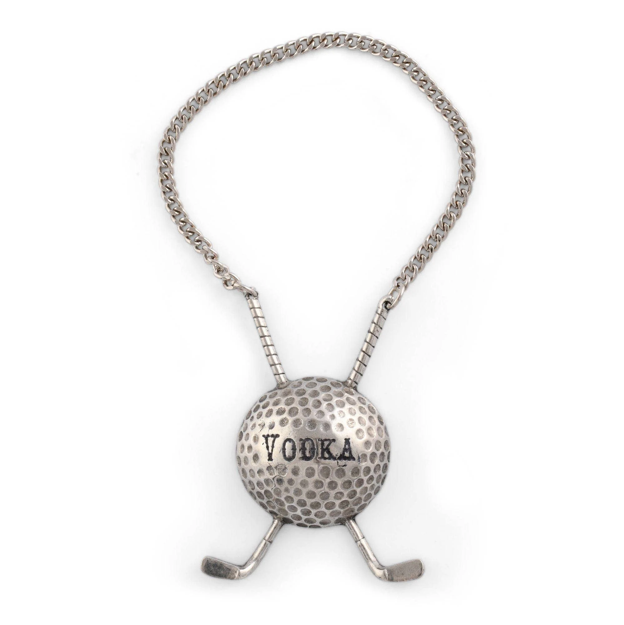 Vagabond House - Pewter Golf Ball Decanter Tags - Image 2