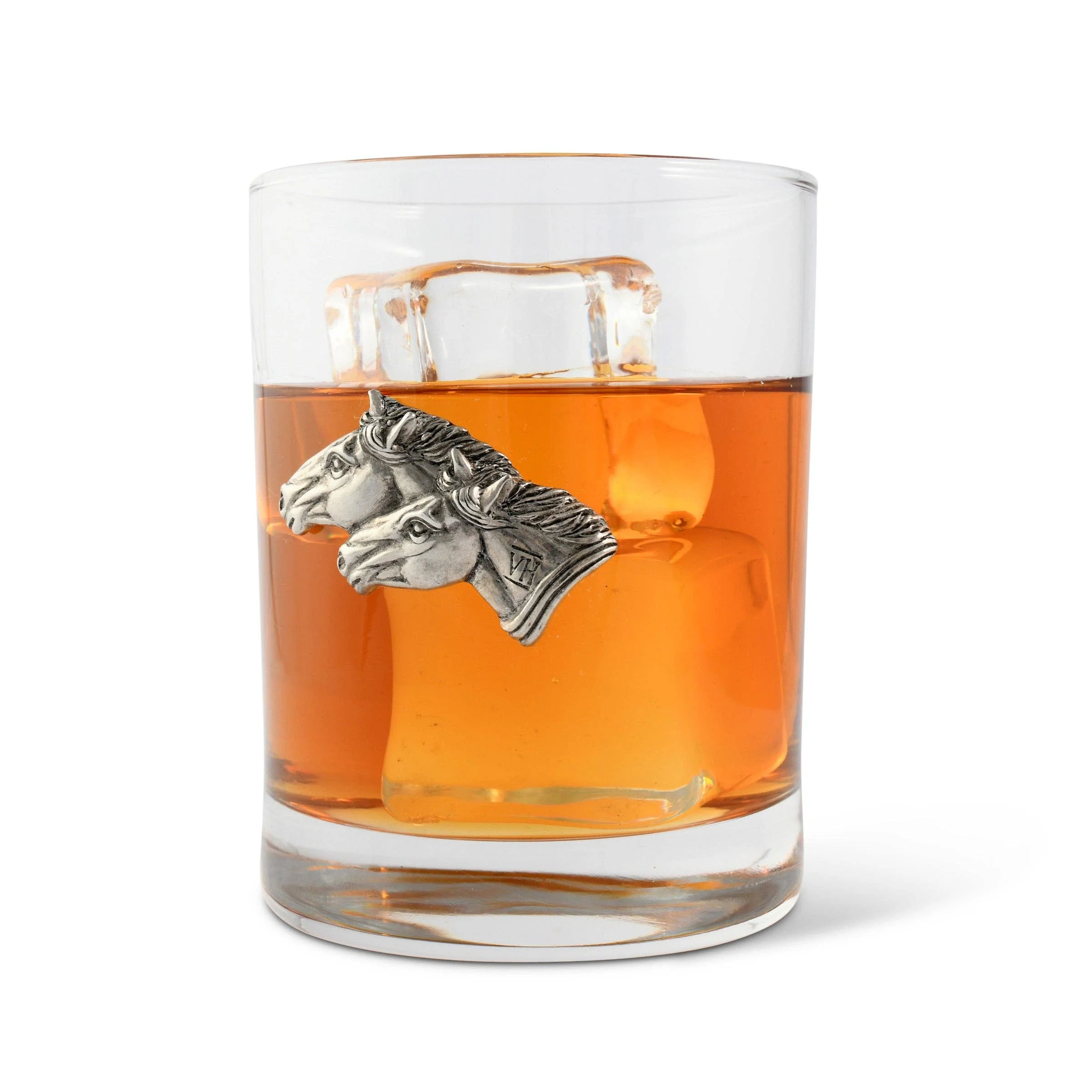 Vagabond House - Running Horse Double Old Fashion Bar Glass - Image 3
