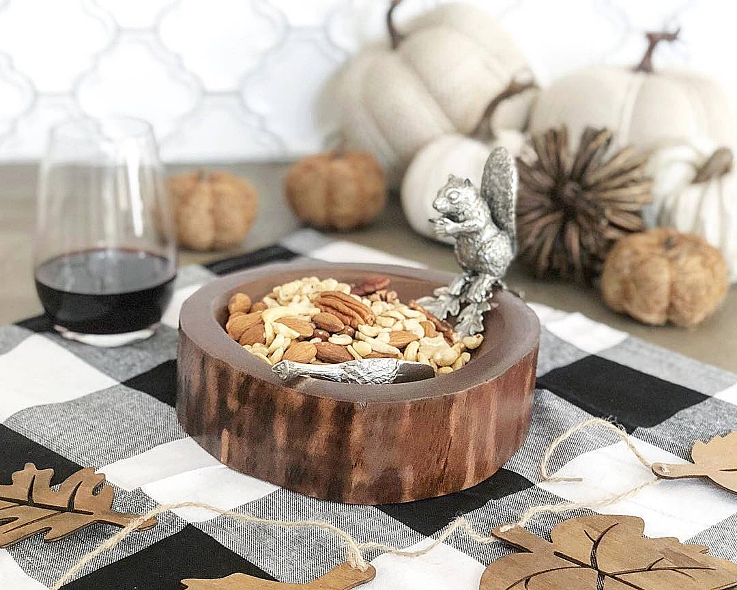 Standing Squirrel Nut Bowl & Scoop (2 pc set) - Image 4