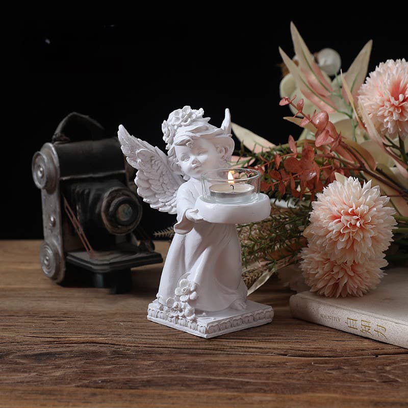 Angel Tea Light Candle Holder - Image 4