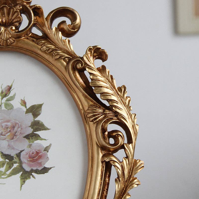 Baroque Crown Oval Photo Frame - Image 3