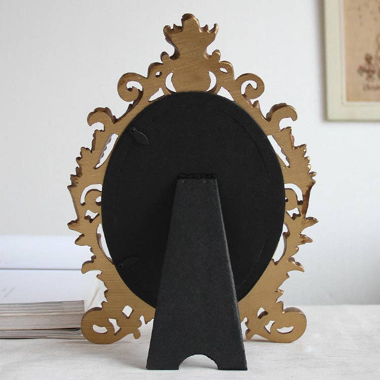 Baroque Crown Oval Photo Frame - Image 4