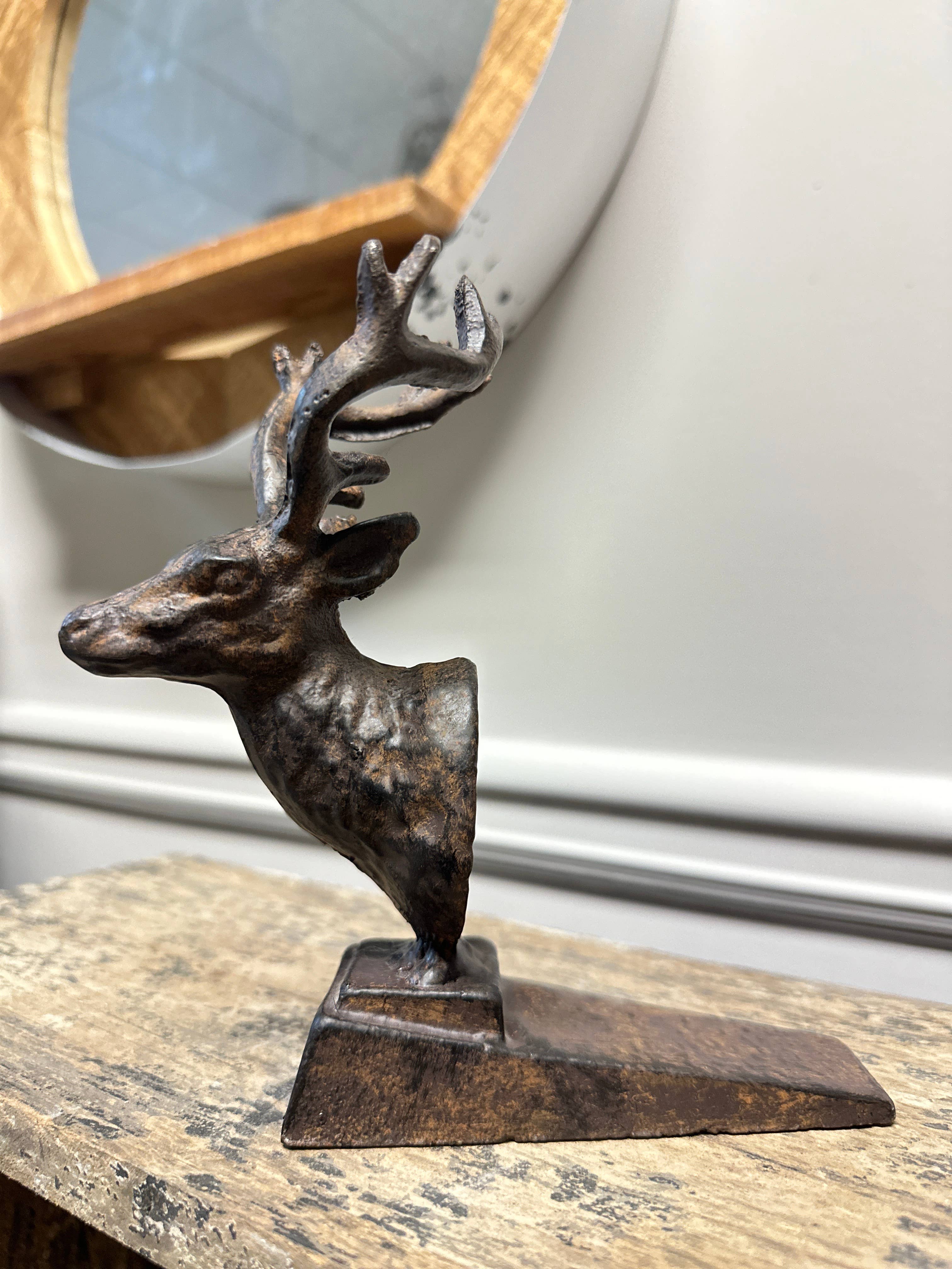 Buck Deer Head Door Stop - Image 2