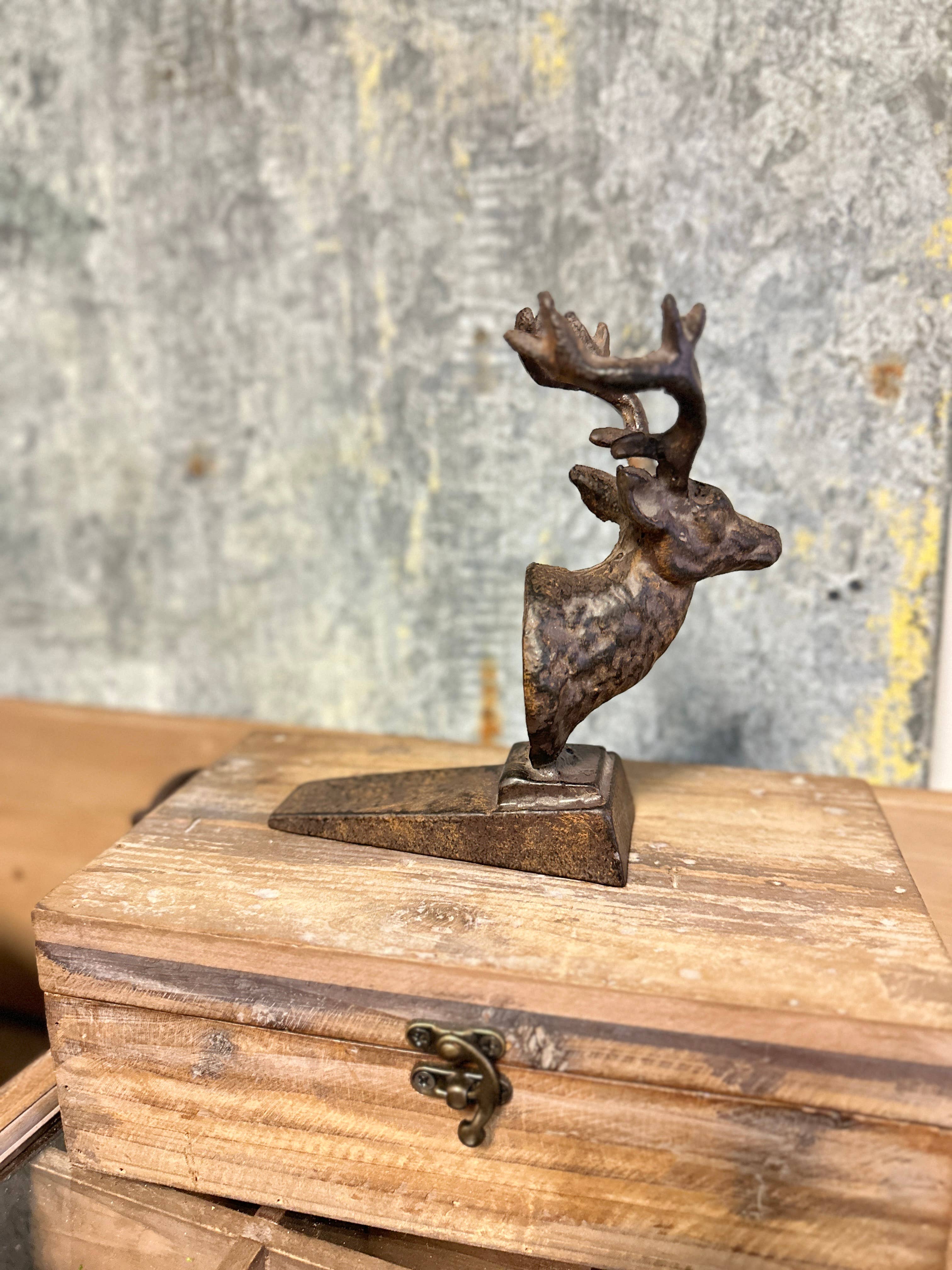 Buck Deer Head Door Stop - Image 4