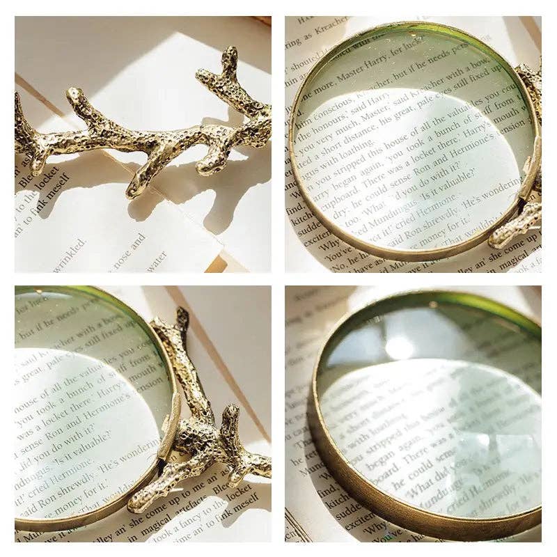 Vagabond Vintage - HANDHELD MAGNIFYING GLASS - Image 4
