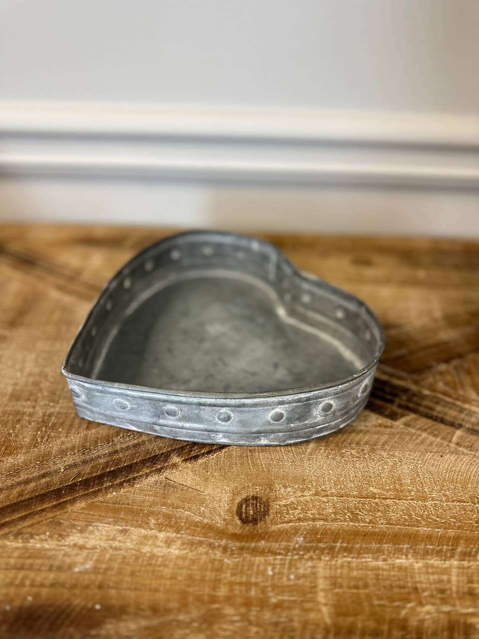 Metal Heart Tray - large - Image 2