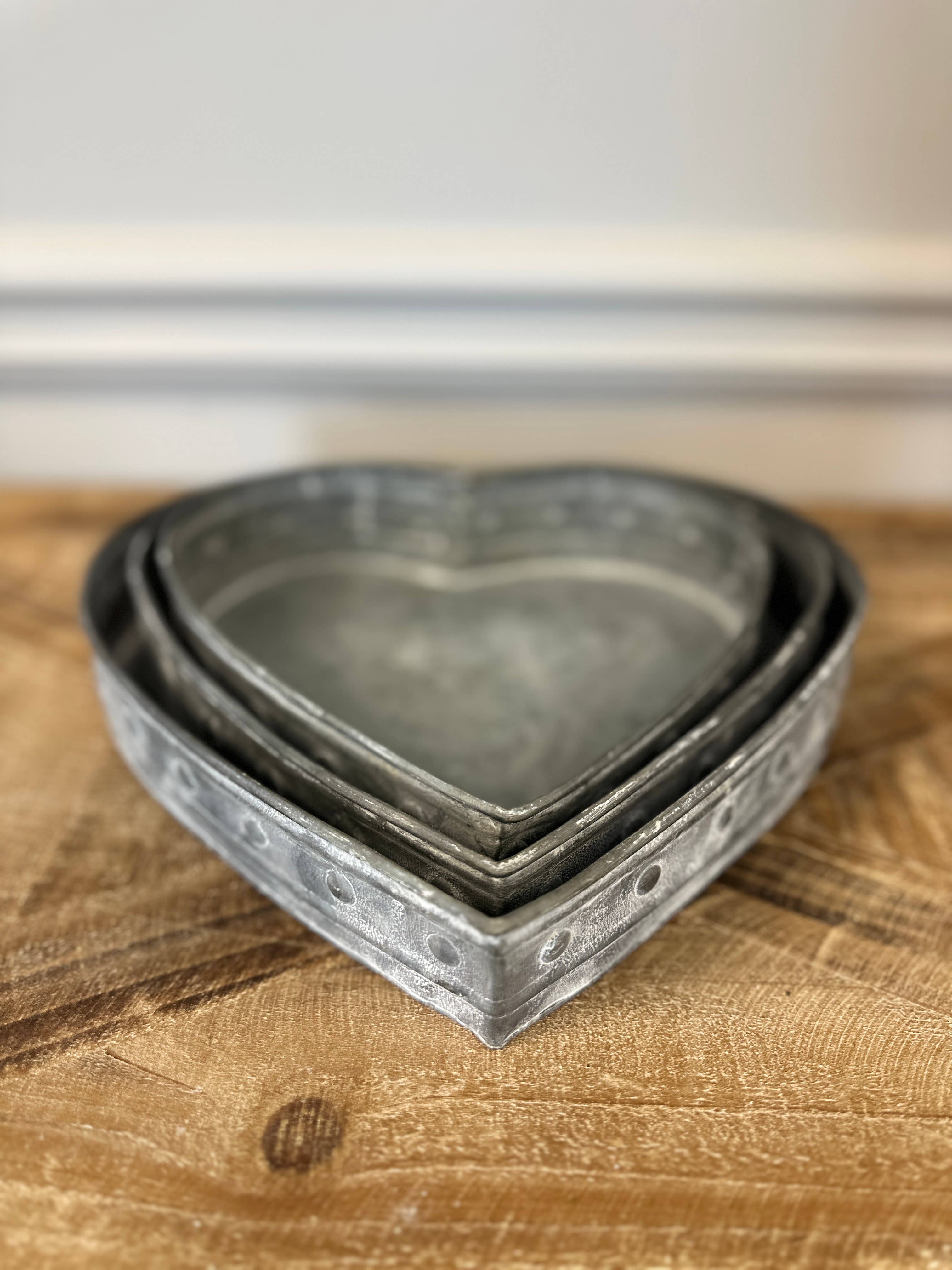 Metal Heart Tray - large - Image 3