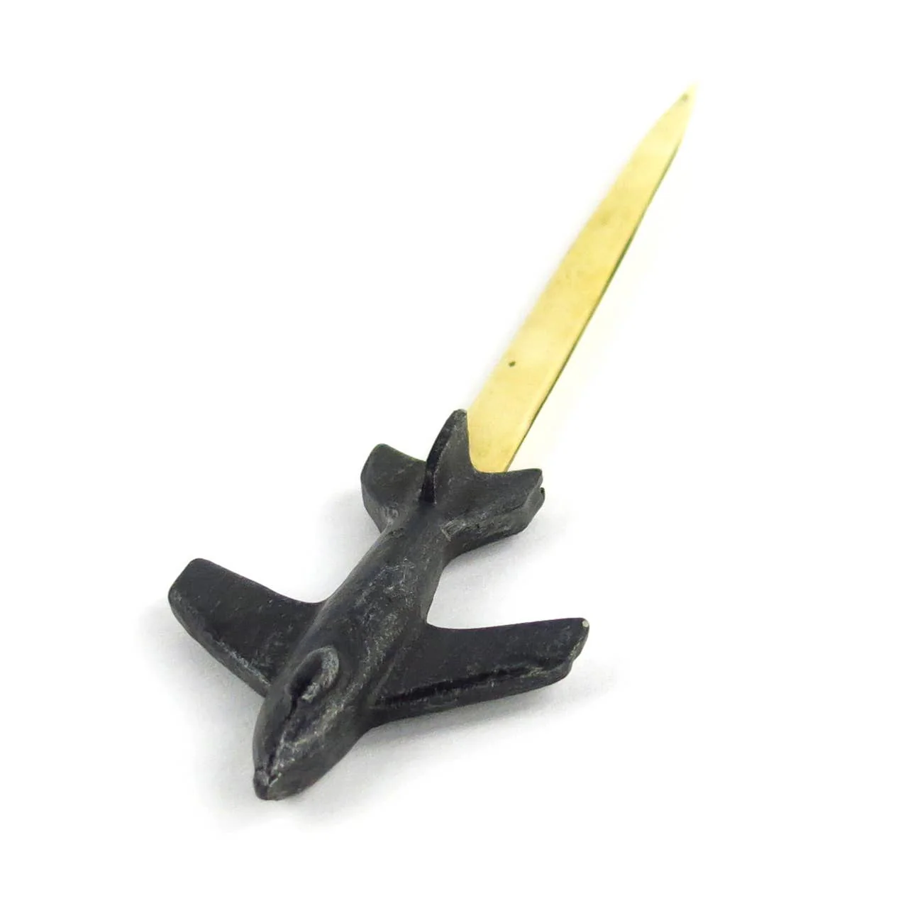 Pewter Airplane Letter Opener - Image 2