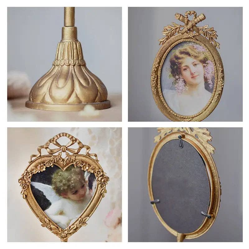 VINTAGE PEDESTAL PHOTO FRAME - Image 3