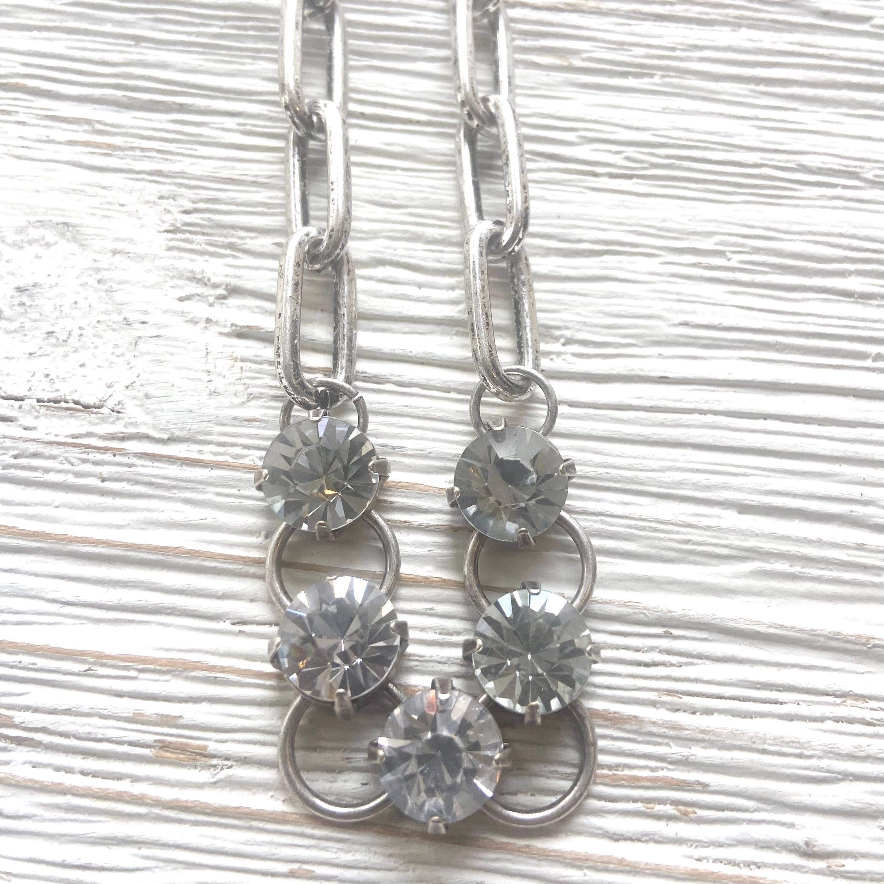 2 in 1 wrap crystal wrap necklace bracelet boutique jewelry - Image 3