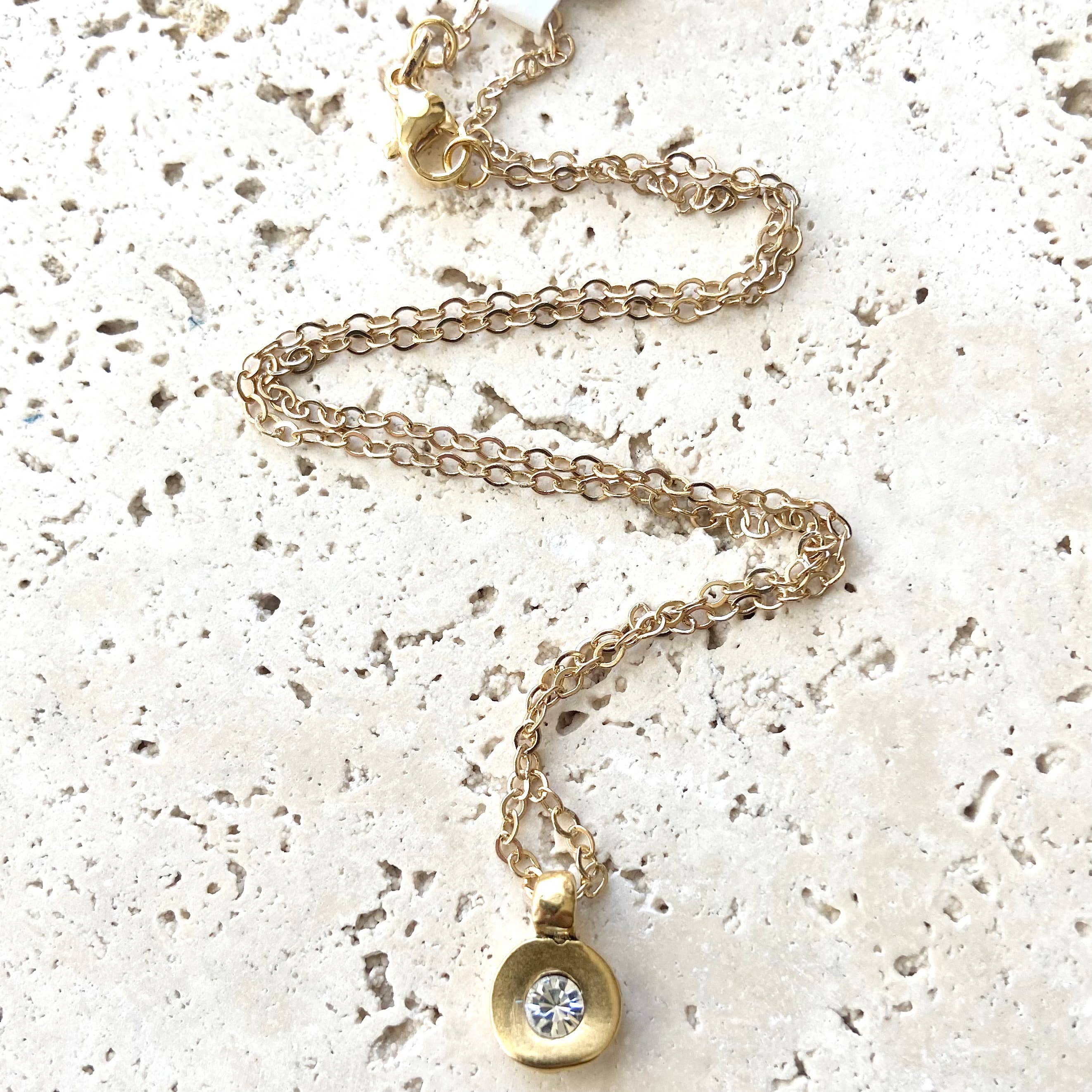 Hand casted Swarovski layering boutique salon necklace spa - Image 5