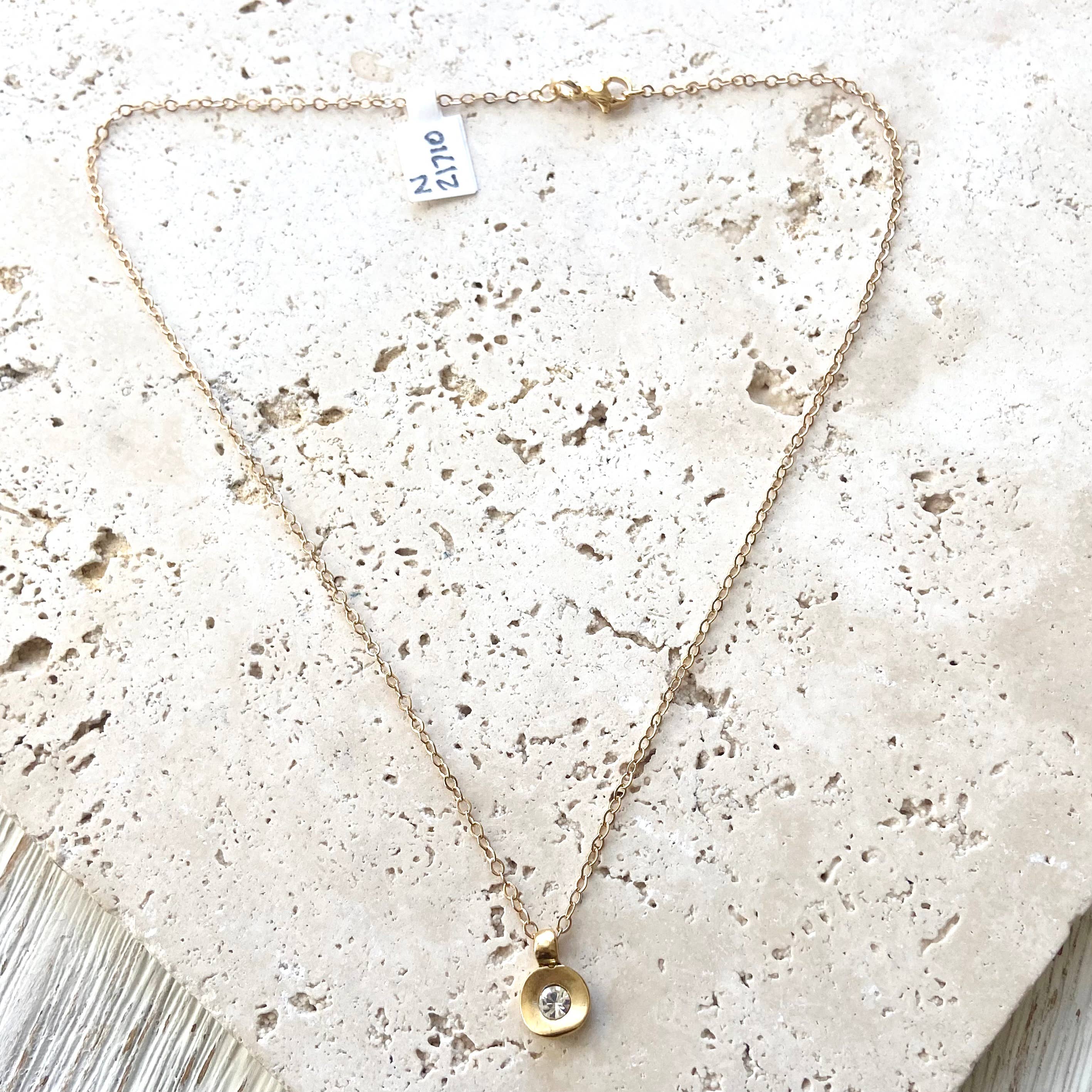 Hand casted Swarovski layering boutique salon necklace spa - Image 6