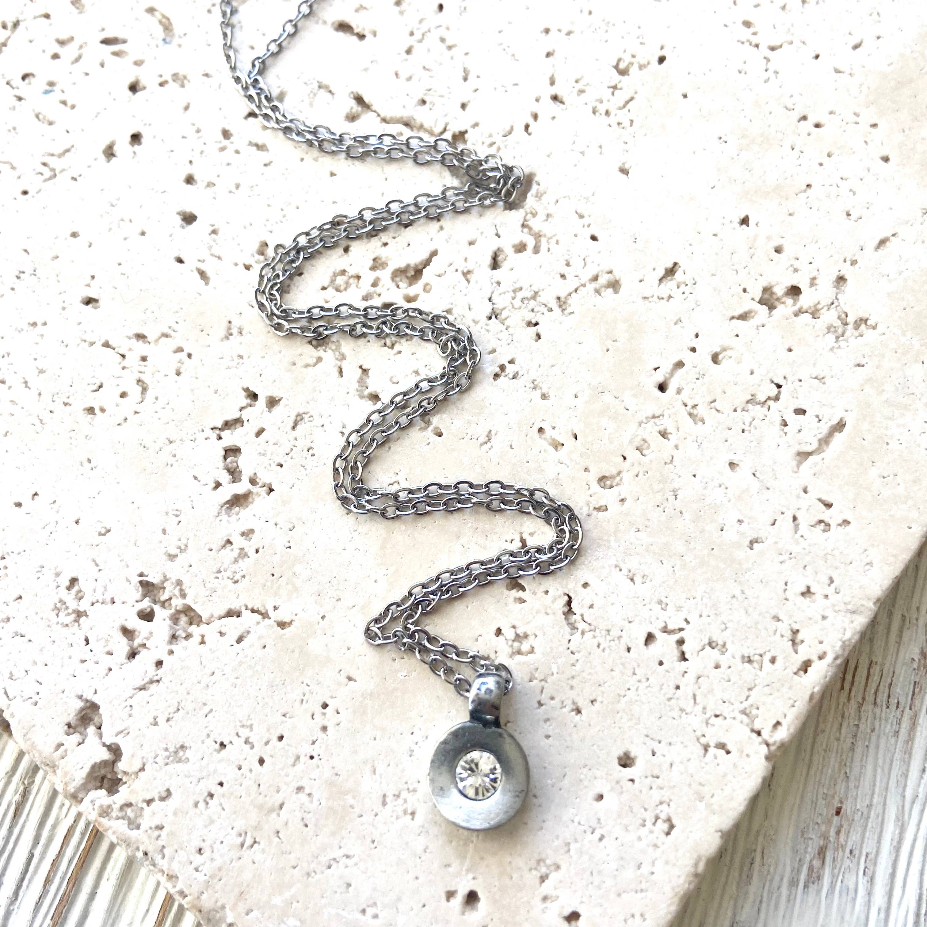 Hand casted Swarovski layering boutique salon necklace spa - Image 7