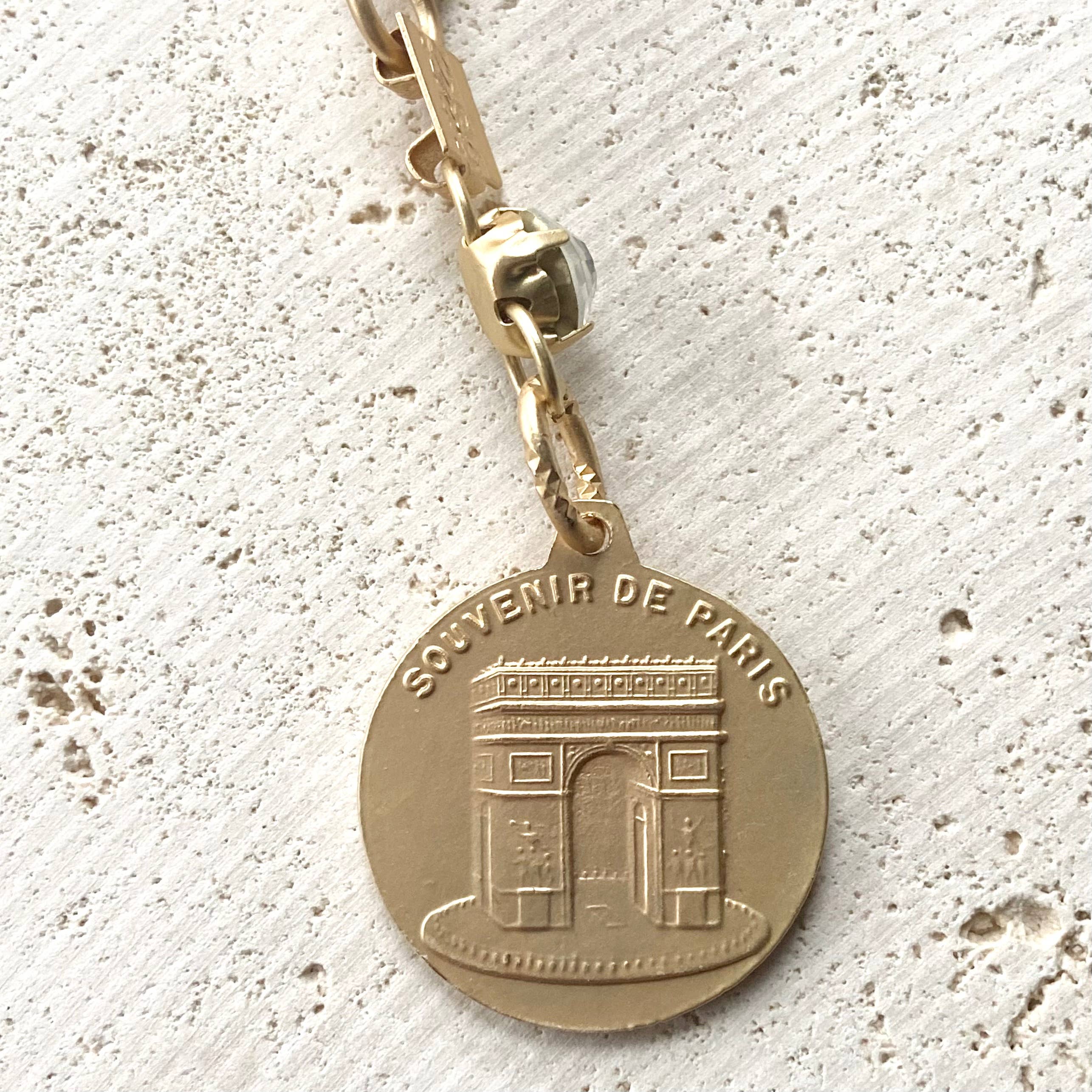 Paris France Eiffel Tower necklace - Image 2