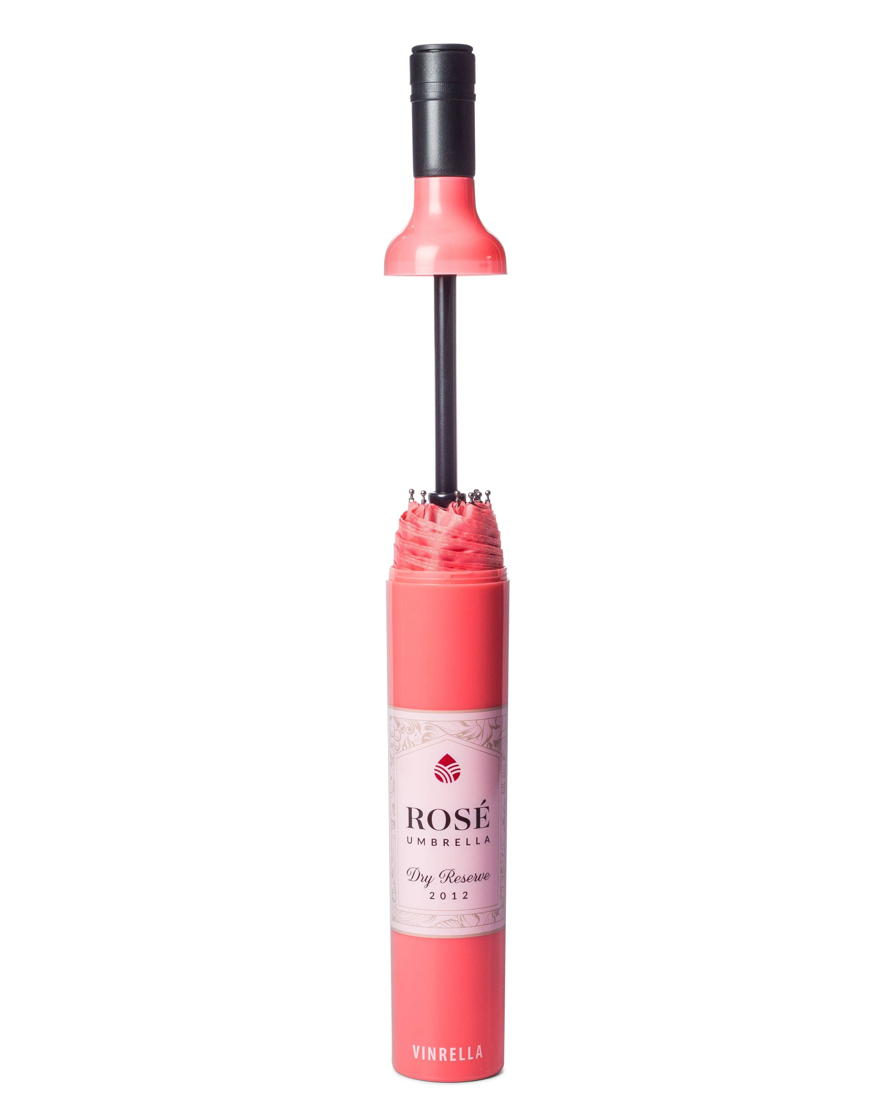 Rosé Wine Bottle Umbrella - Image 3