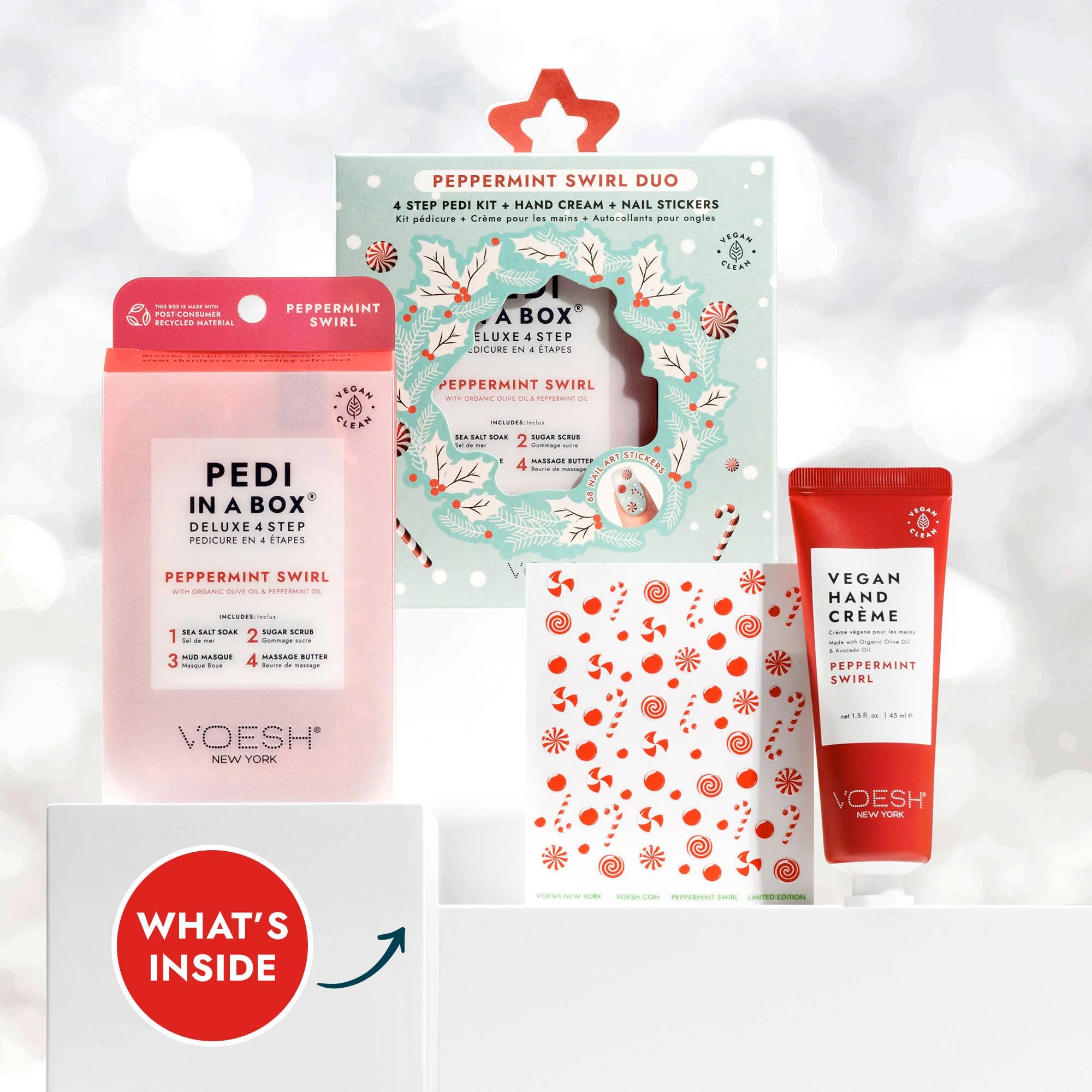 VOESH New York - Limited Edition Peppermint Swirl Duo - Image 3