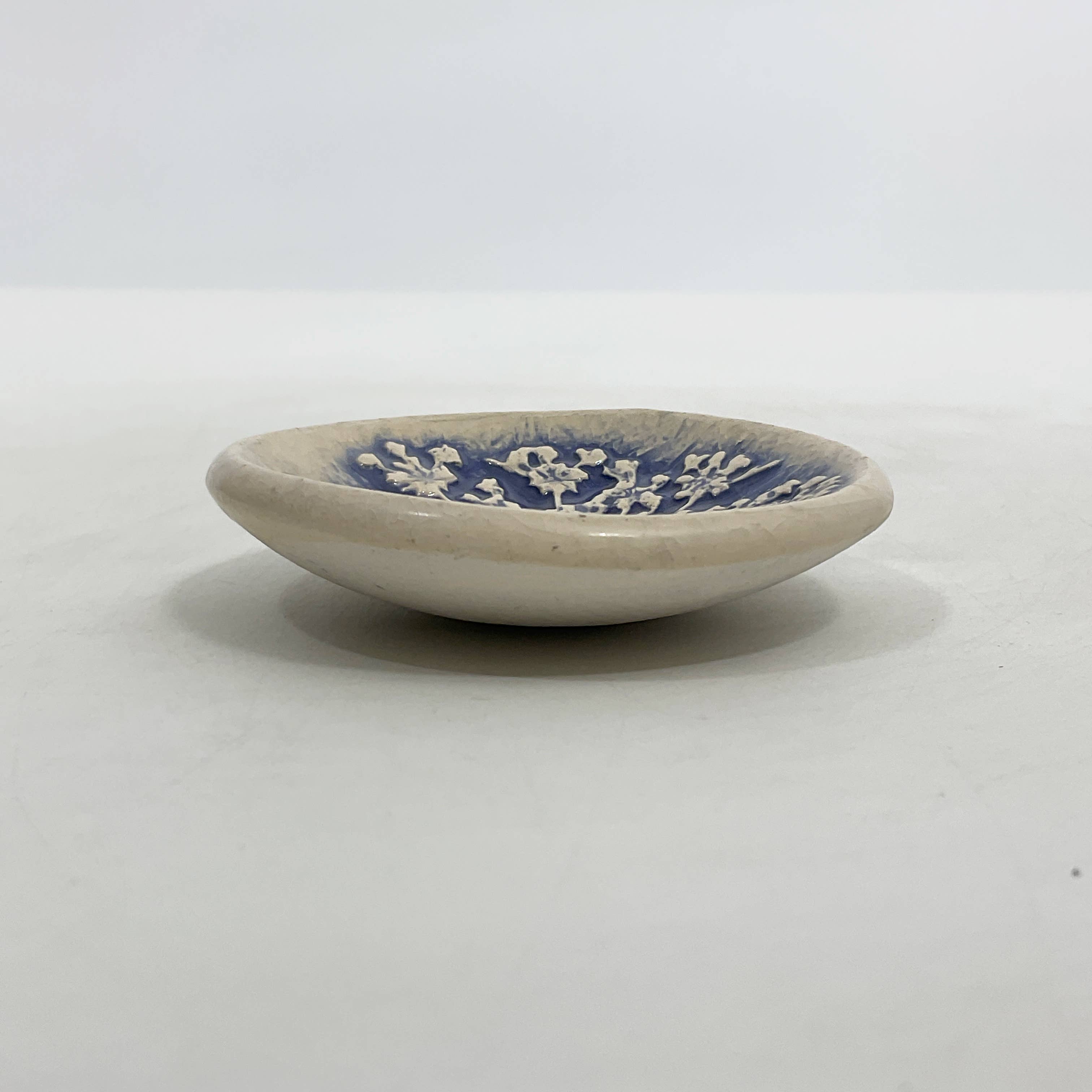 Pottery Dish Bowl - Queen Anne Snowflake - Image 2