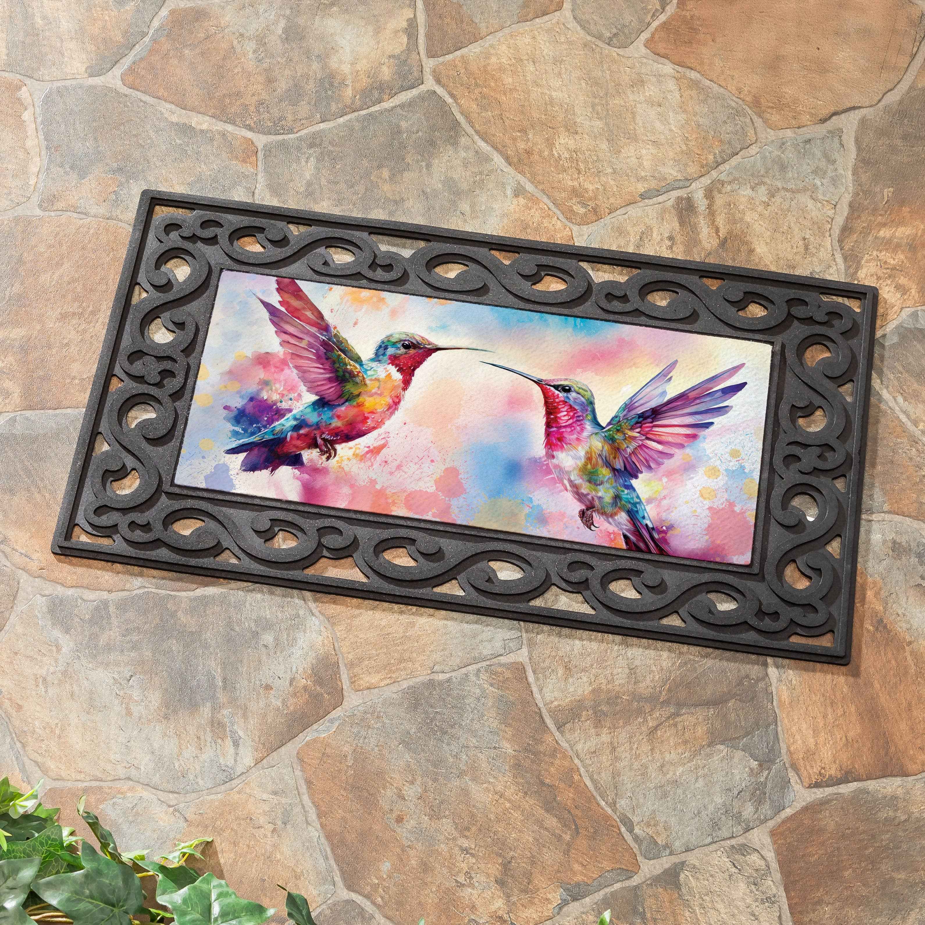 Watercolor Hummingbird Sassafras Switch Mat - Image 2