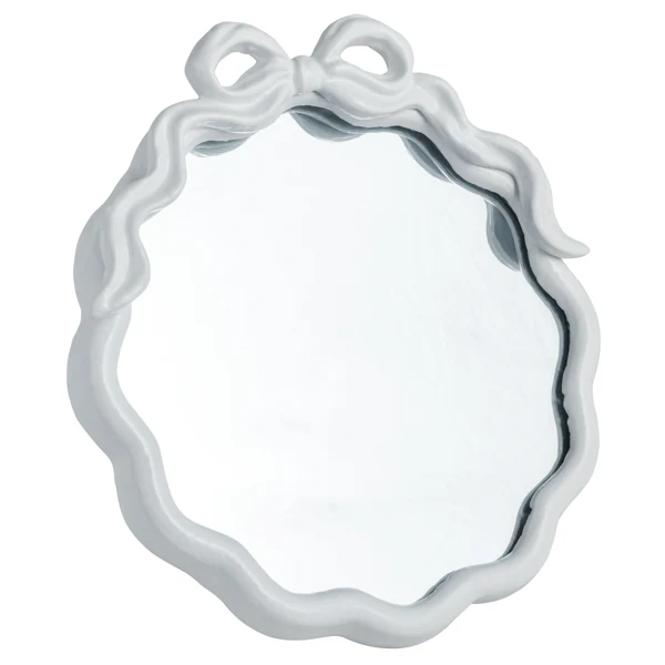 Wave Border Mini Bow Mirror