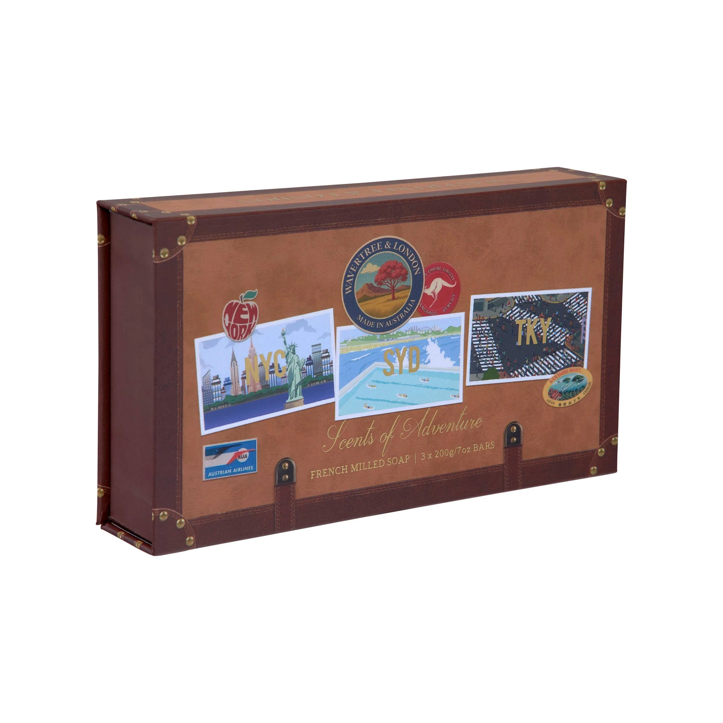 Scents of Adventure trio soap bar gift set - Image 2