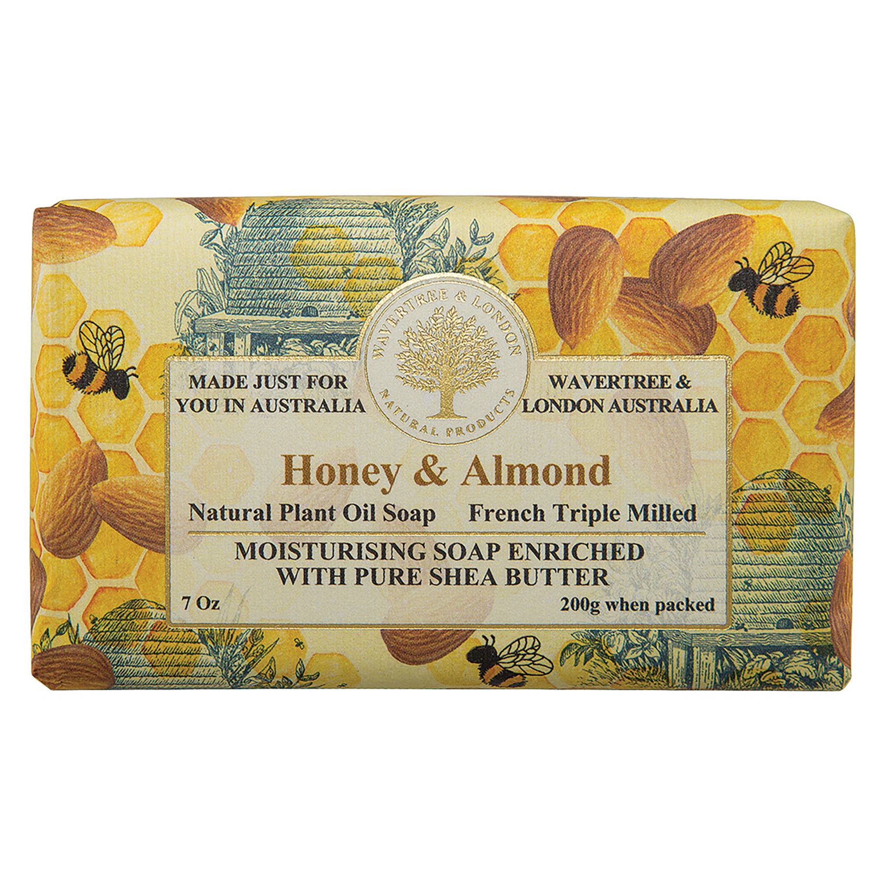 Wavertree & London Honey & Almond Luxury Soap Bars