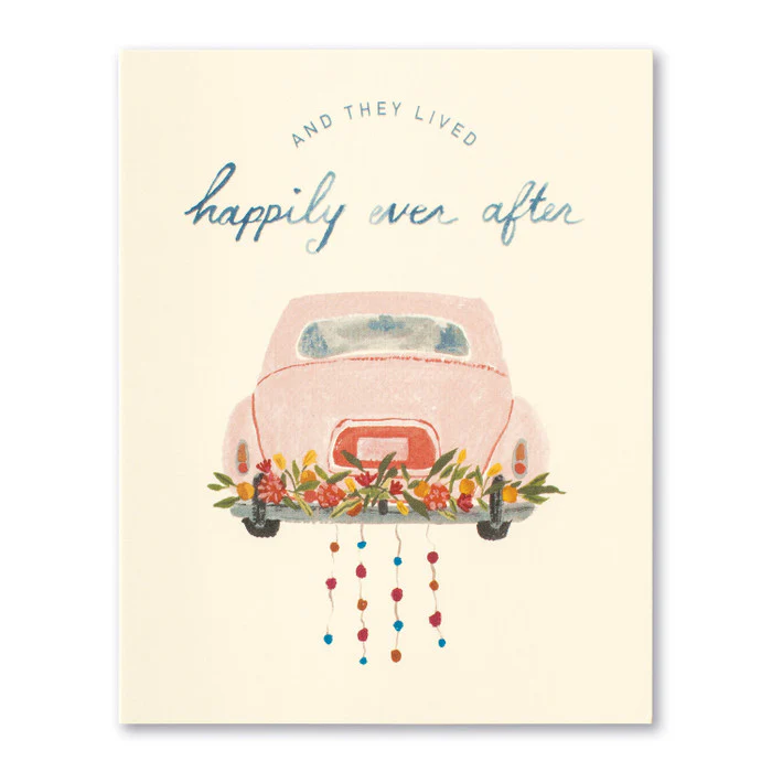 Wedding Card-And They Lived Happily Ever After