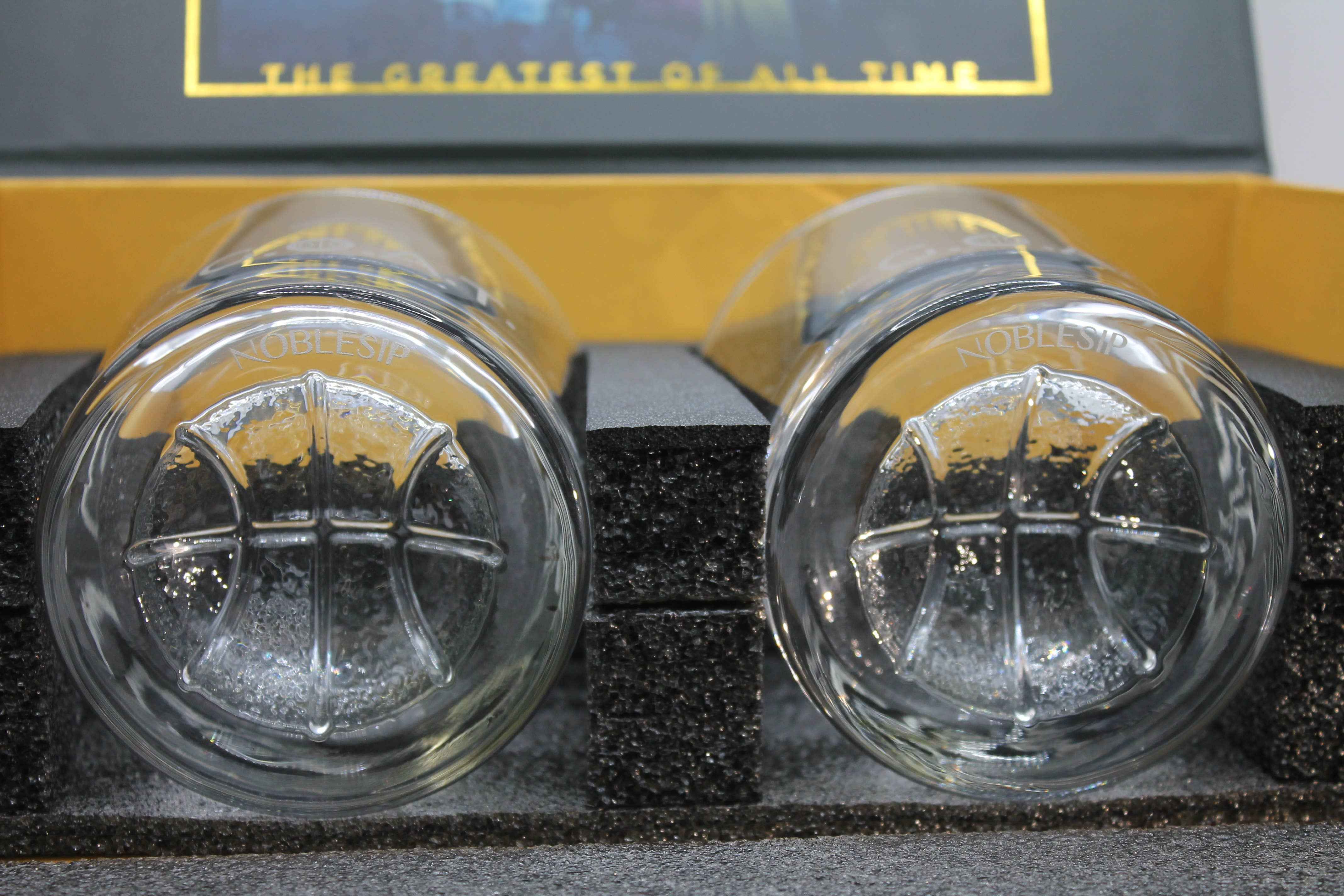 Whiskey BASKETBALL Glasses, Set of 2 - Image 2