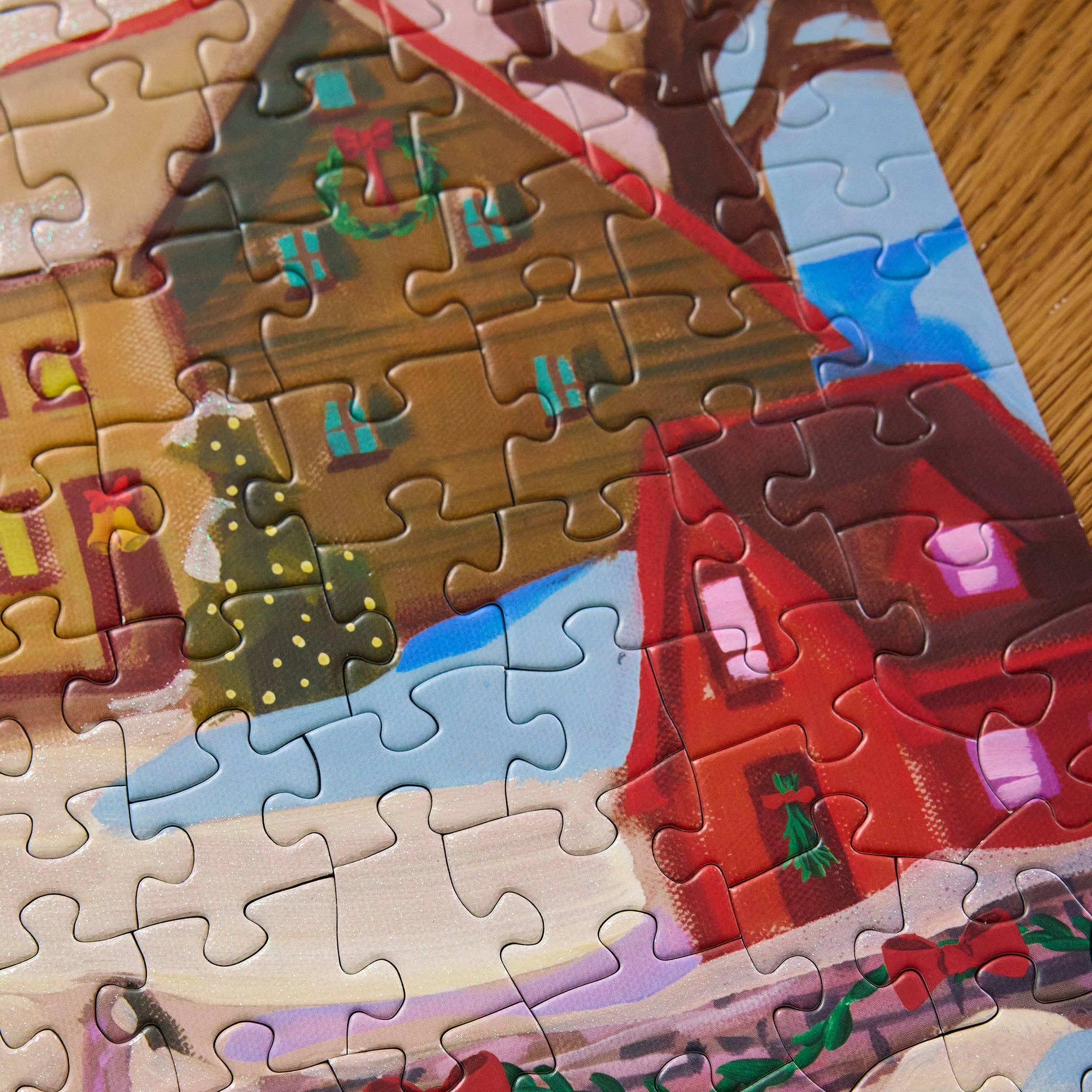Winter Village 500 Piece Christmas Puzzle - Image 5