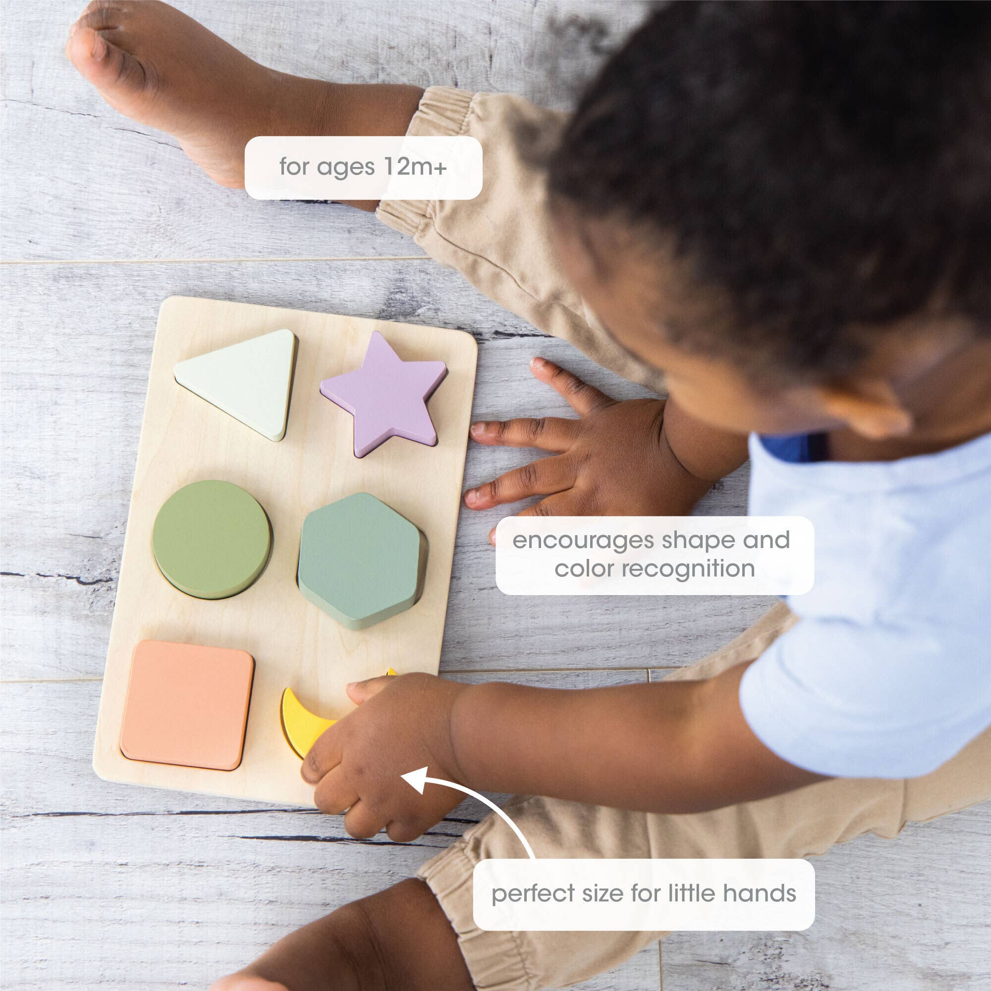 Wooden Shapes Puzzle - Image 4