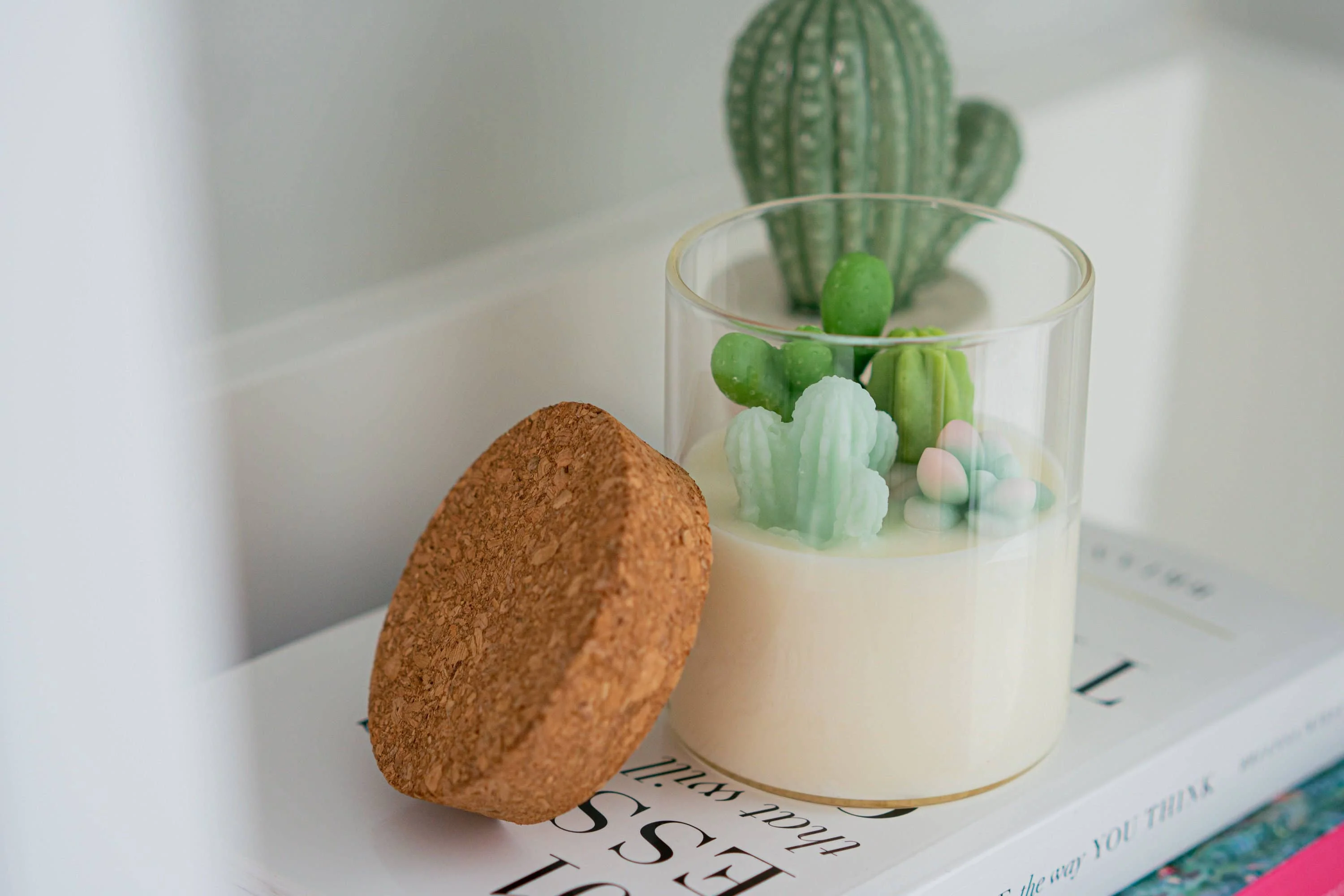 Prickly Pear Cactus Candle| | Soy Blend - Image 3