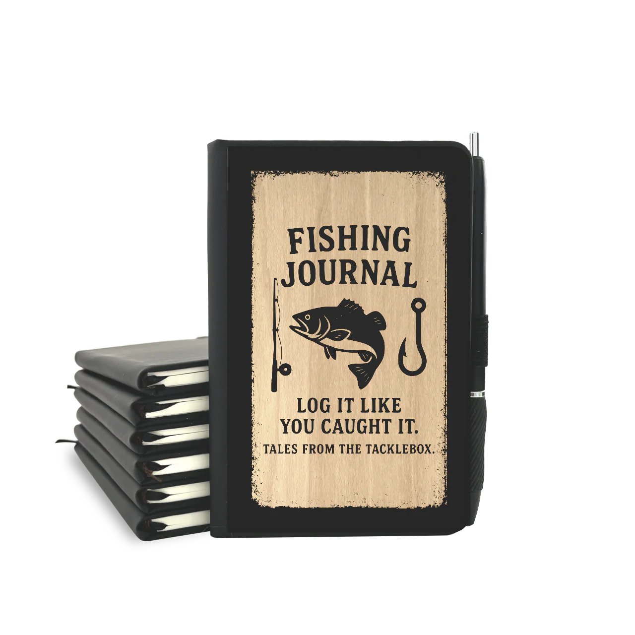 Fishing Journal - Wood Cover - Image 2